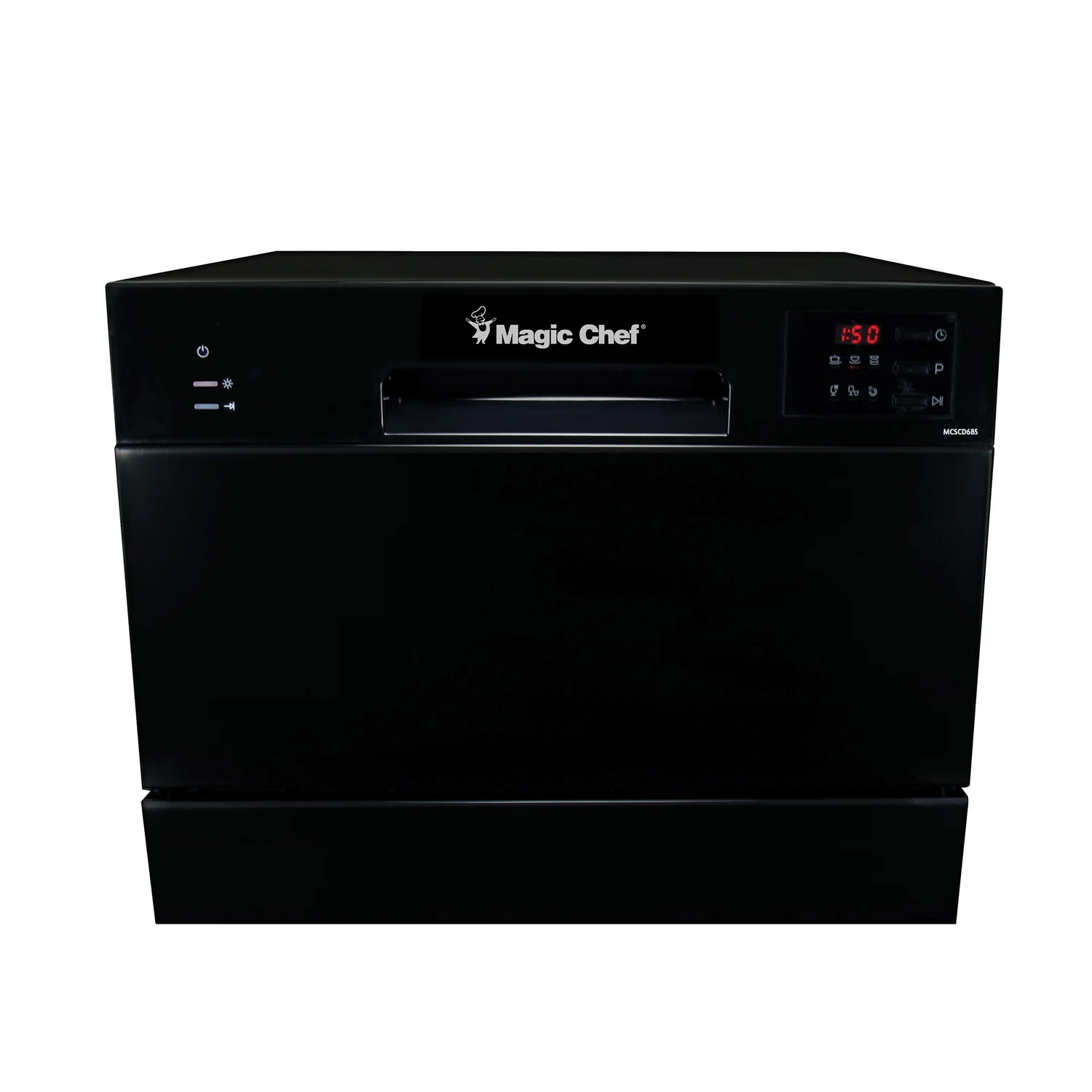 Energy Star 6-Place Setting Countertop Dishwasher (Model MCSCD6W5) Fits under cabinetry as it sits 17.2" Tall(White) - Image 9