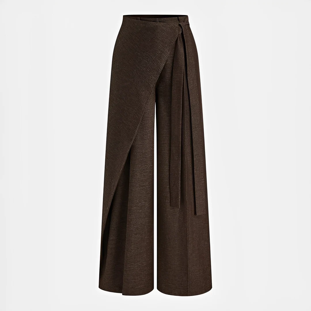 Leilani - Pantalon ample et asymétrique