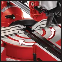 Sliding Mitre Saw TE-SM 216 Dual