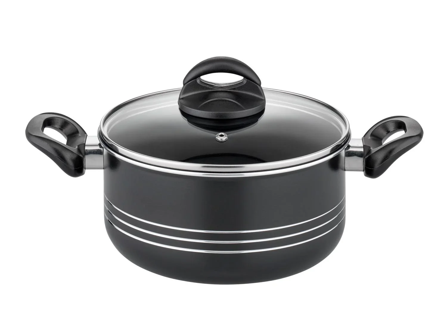 GSW Set de casseroles Milano Nero
