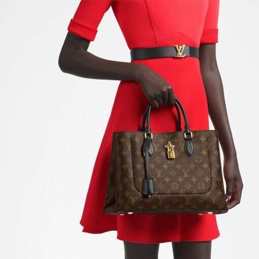 LOUIS VUITTON モノグラム フラワートート REF:M43550