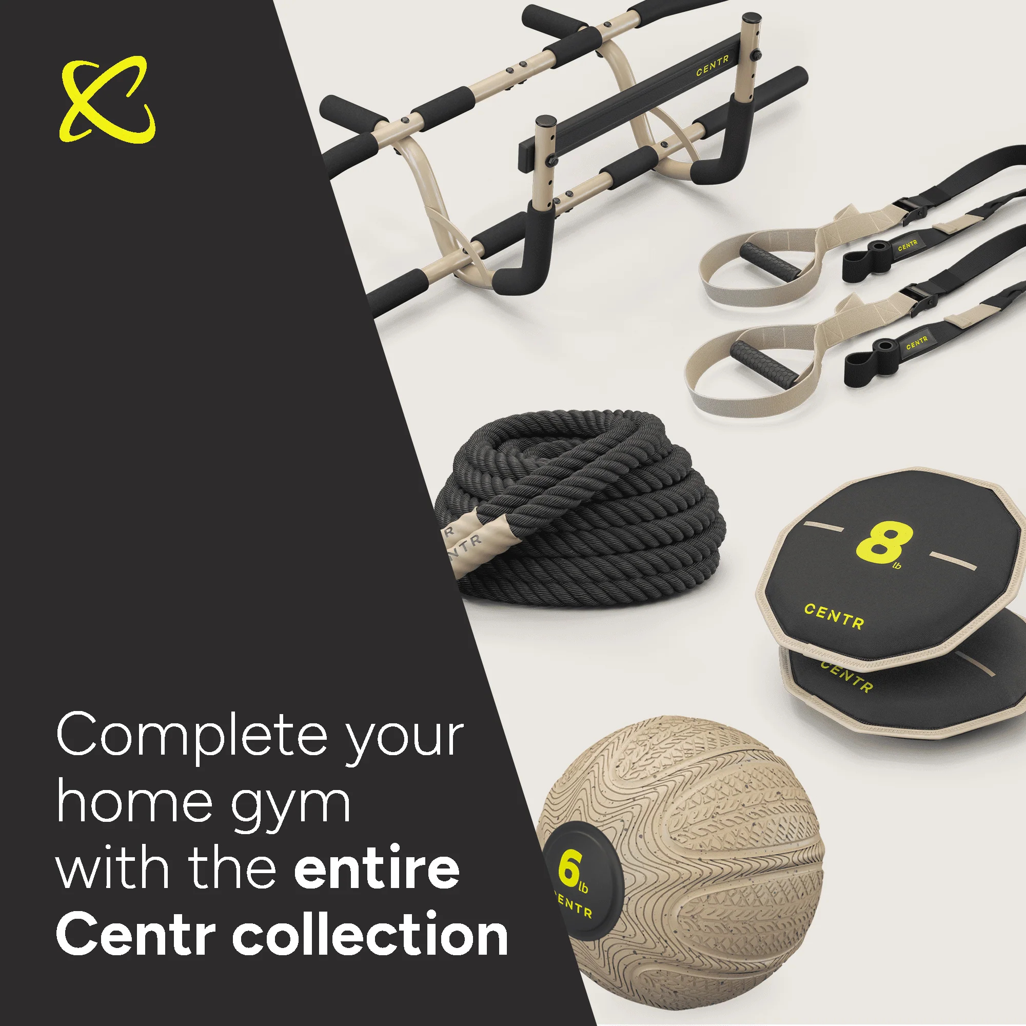 By Chris Hemsworth Multi Functional Pull up Bar for Total Body Home Workouts + 3 Month Membership Image 6