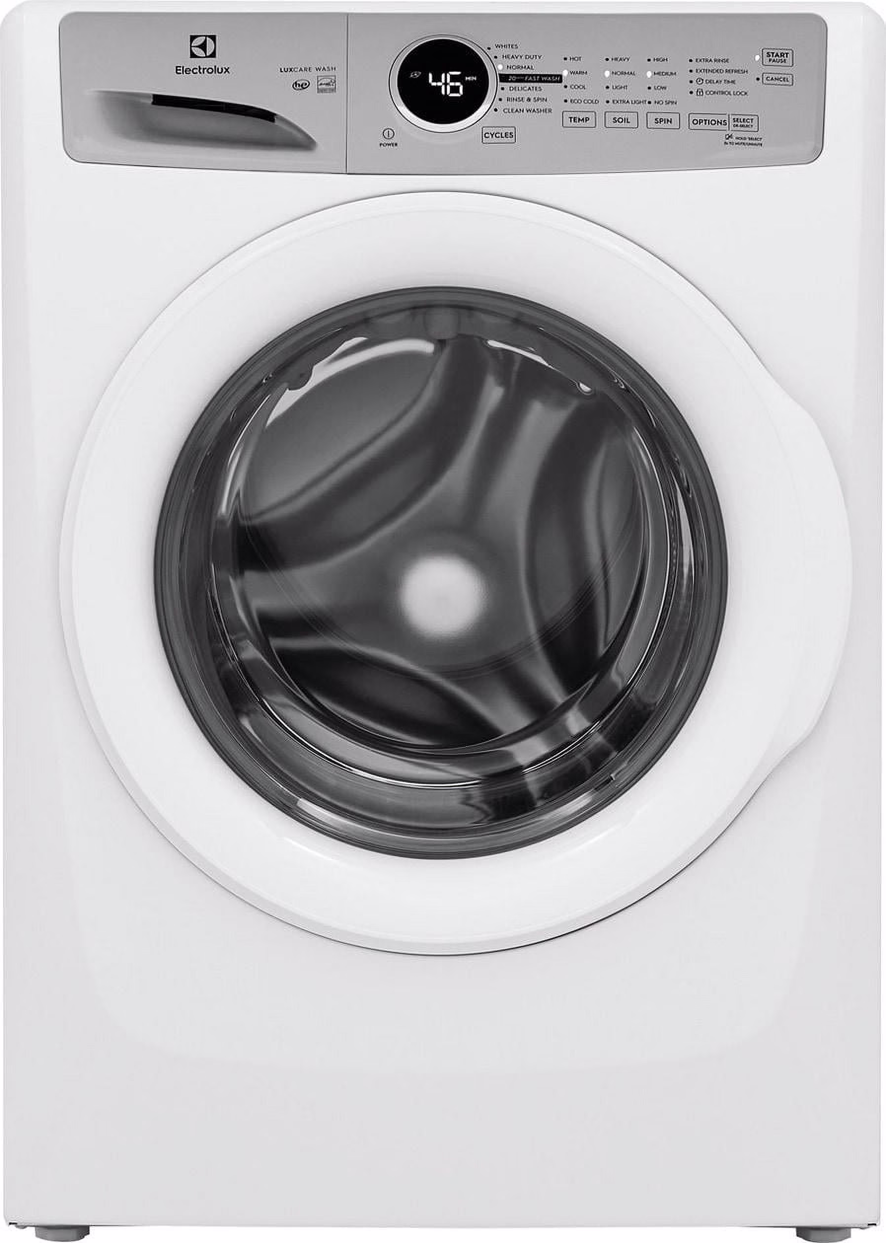 ELFW7337AW 4.4 cu ft High-Efficiency White Front Load Washing Machine(White)
