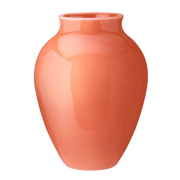 Knabstrup vase 12,5 cm korall