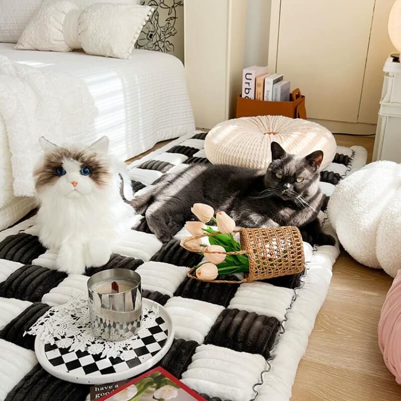 Garden Chic Cotton One-Piece Pet Friendly Protective Couch Cover
