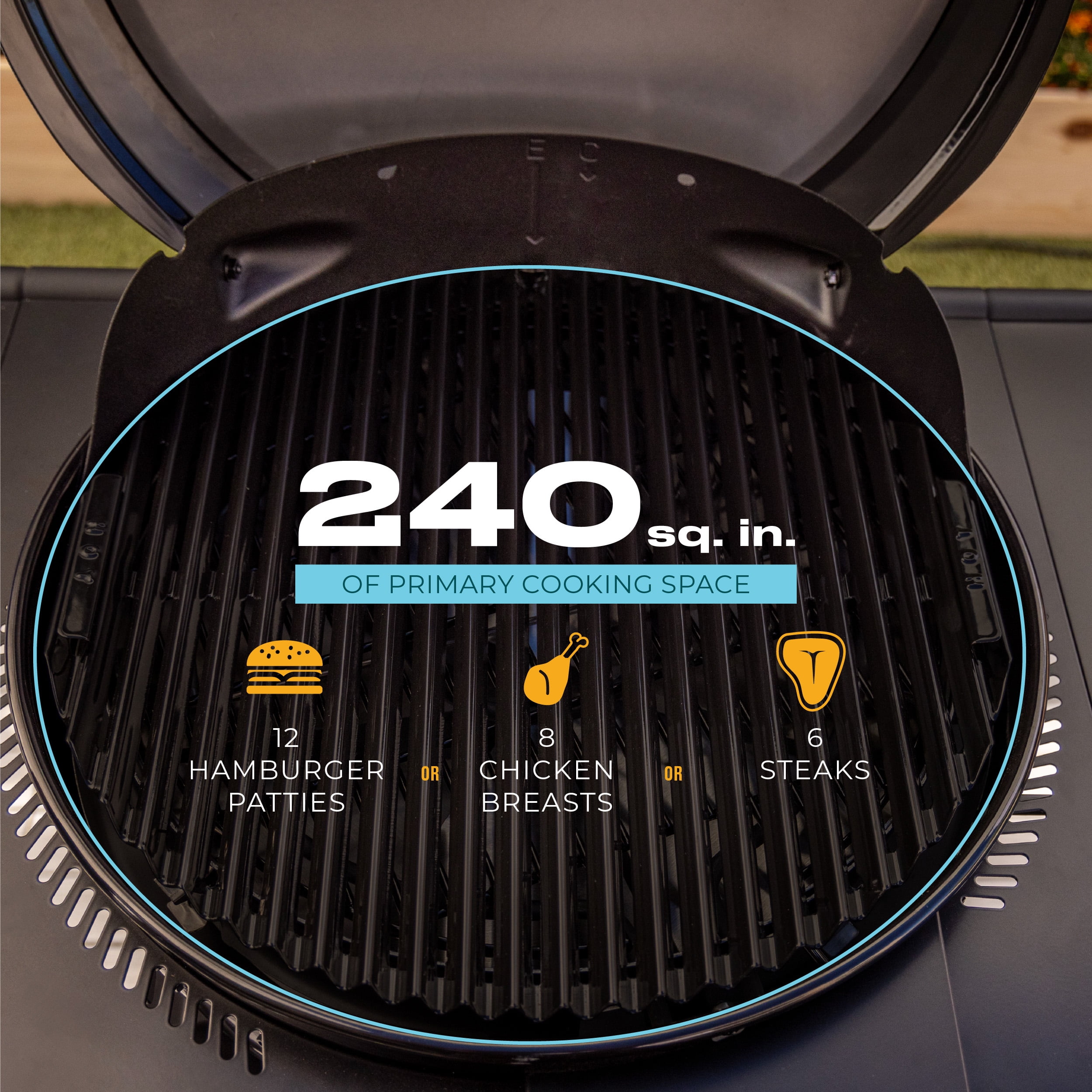 Charbroil Bistro Pro? Electric Grill + Charcoal Mode