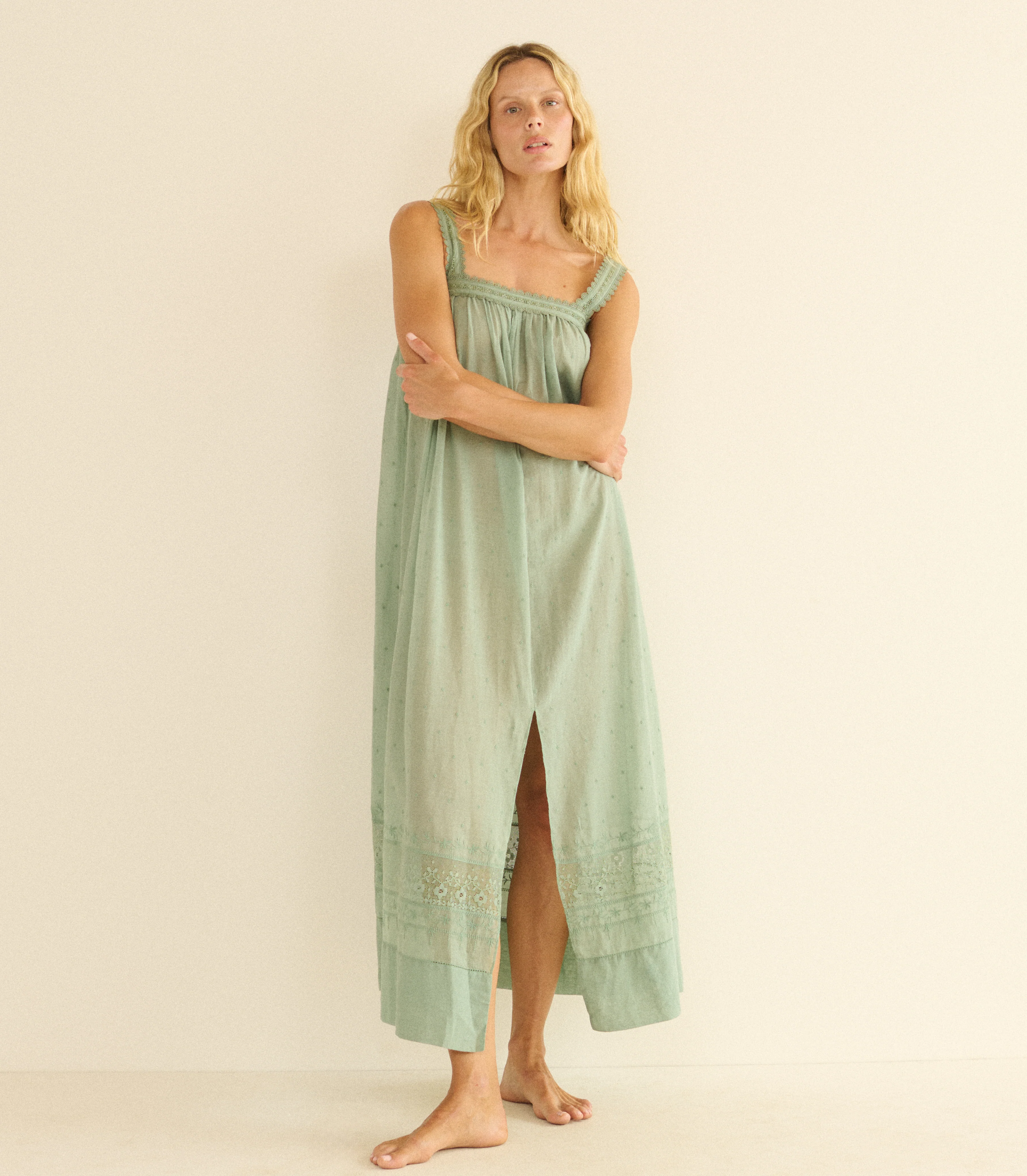 ELARIE DRESS -- ALOE