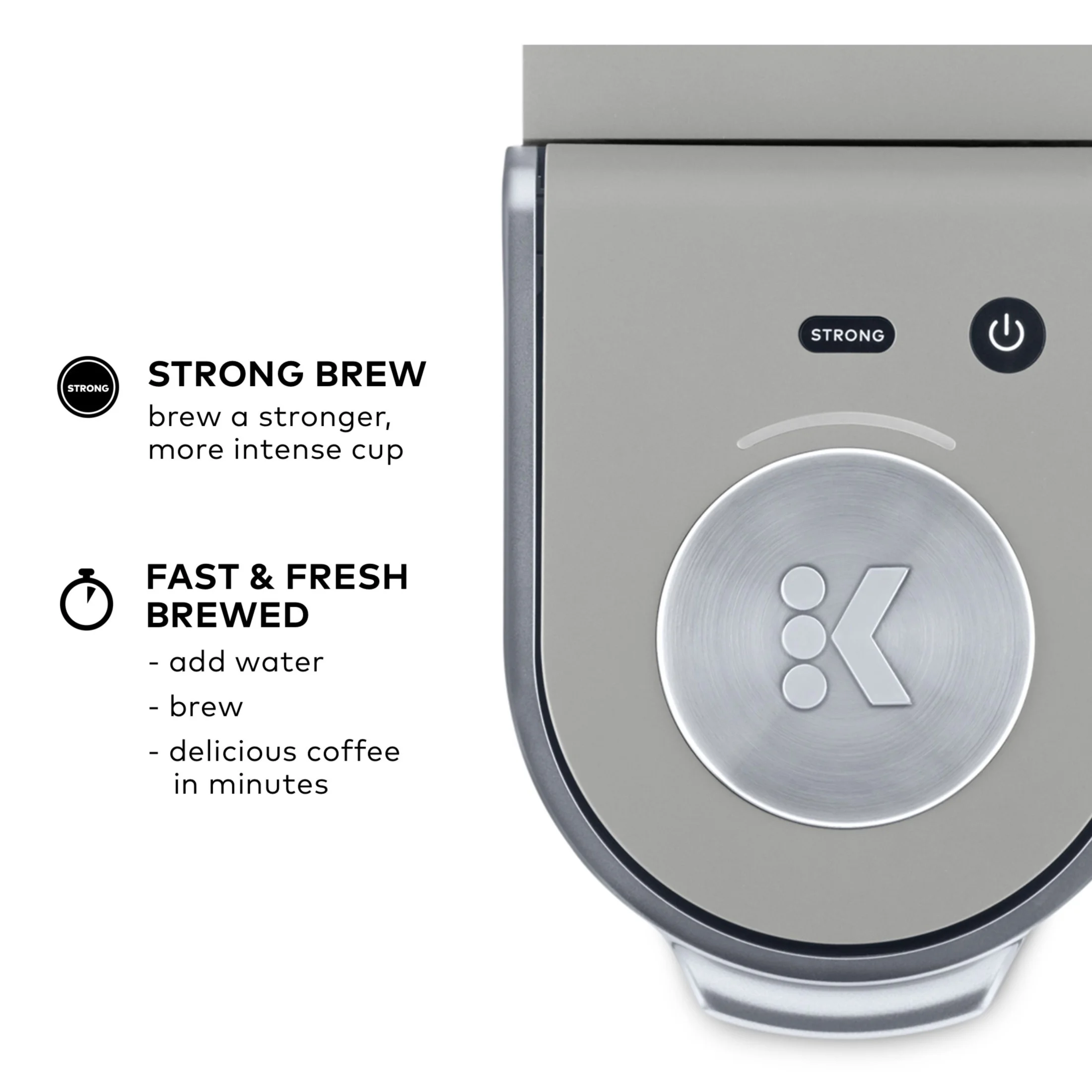 Keurig K - Mini Plus Single Serve K - Cup Pod Coffee Maker, Dusty Rosé