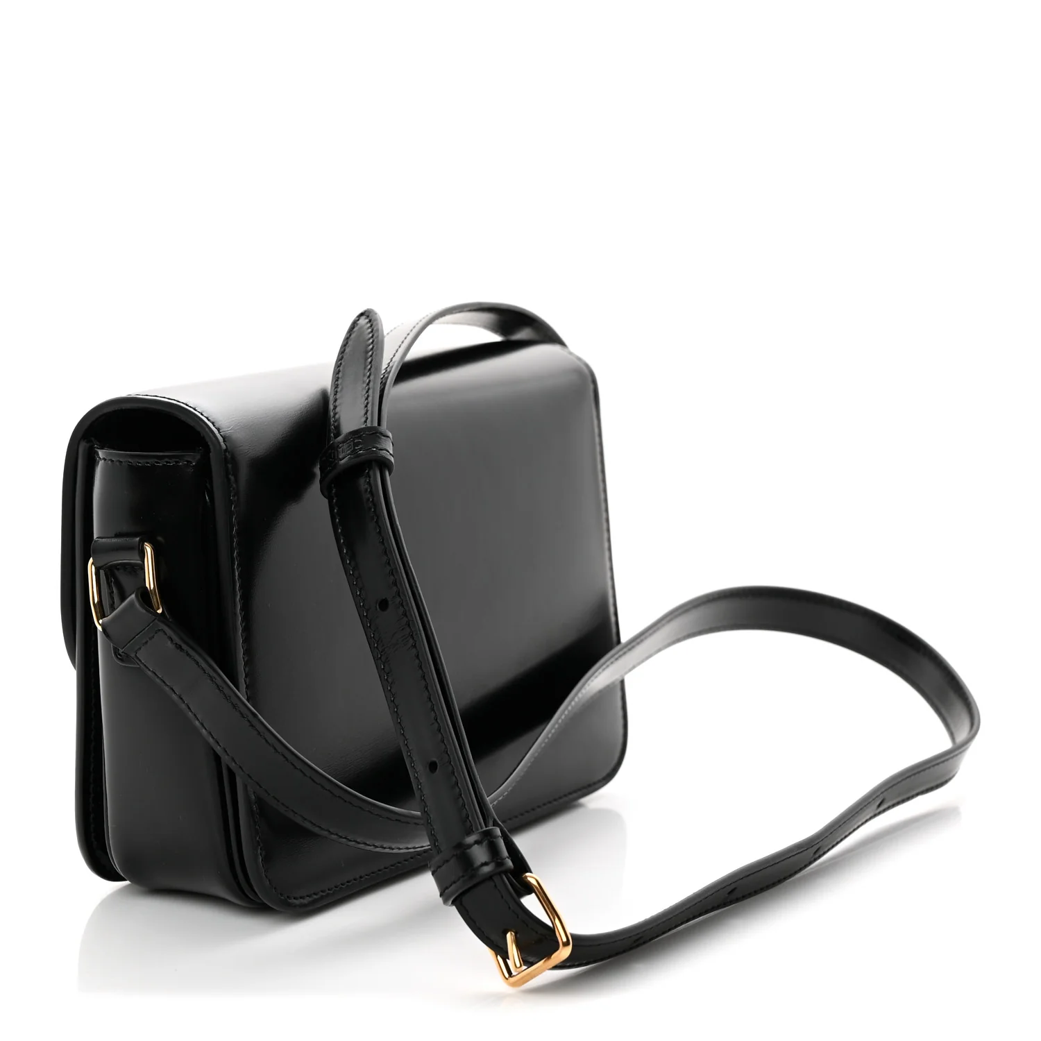 Shiny Calfskin Teen Triomphe Black