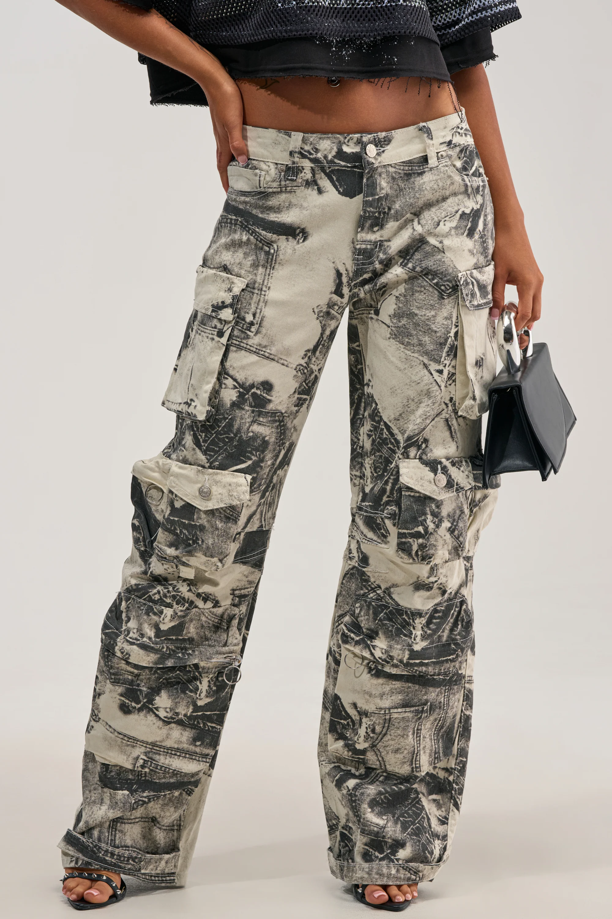 ASH OMBRE CARGO DENIM - Akira Store