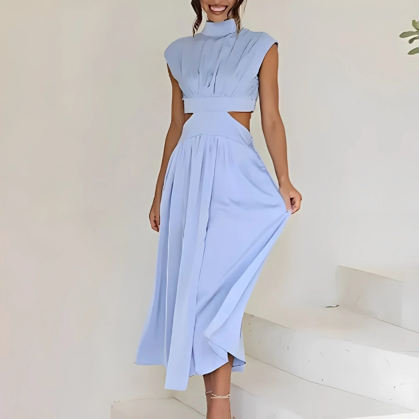 Isabella - Robe Sans Manches Élégante
