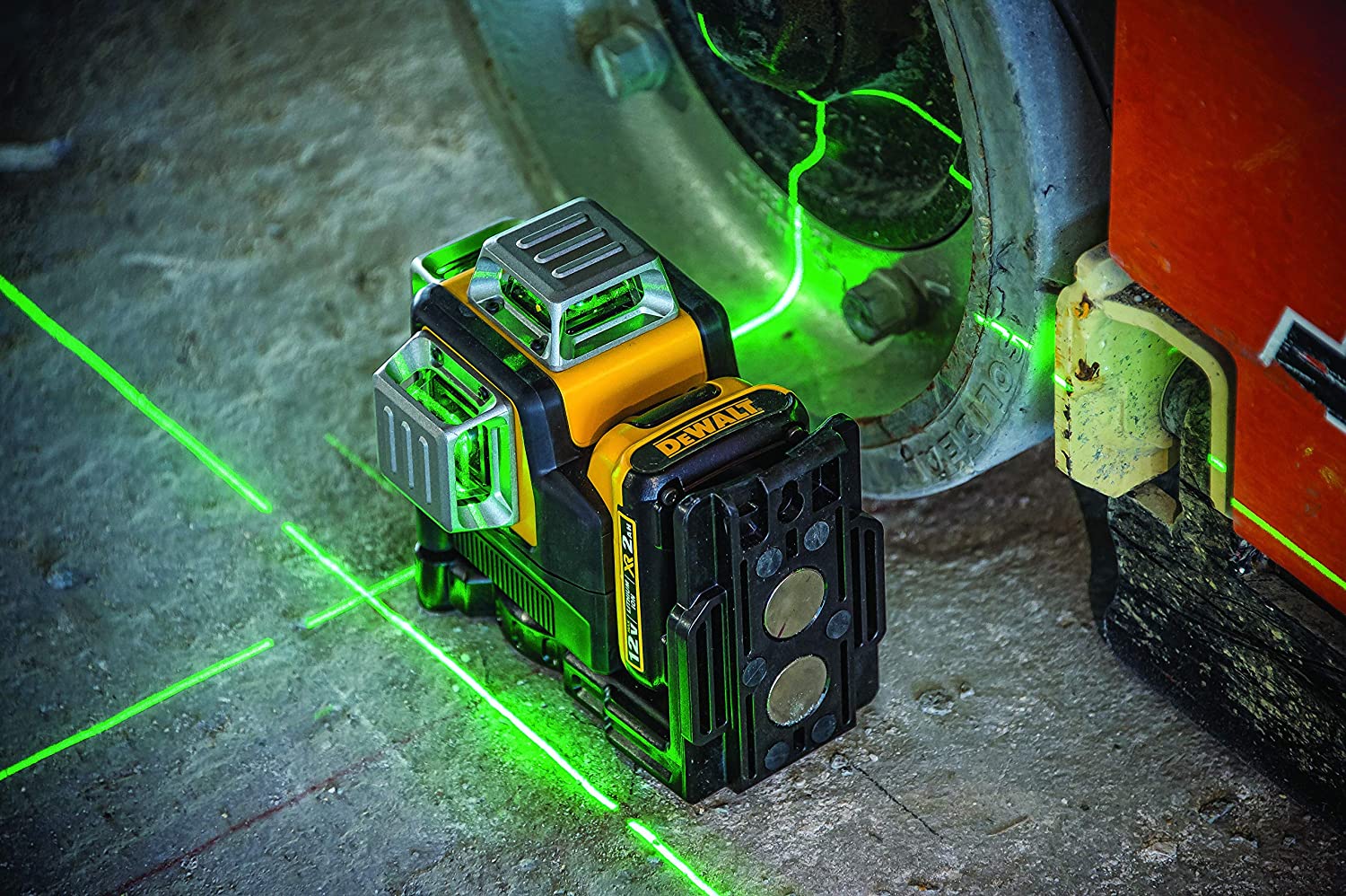 LASER DEWALT 12V MAX LINE, 3 X 360, VERT (DW089LG)