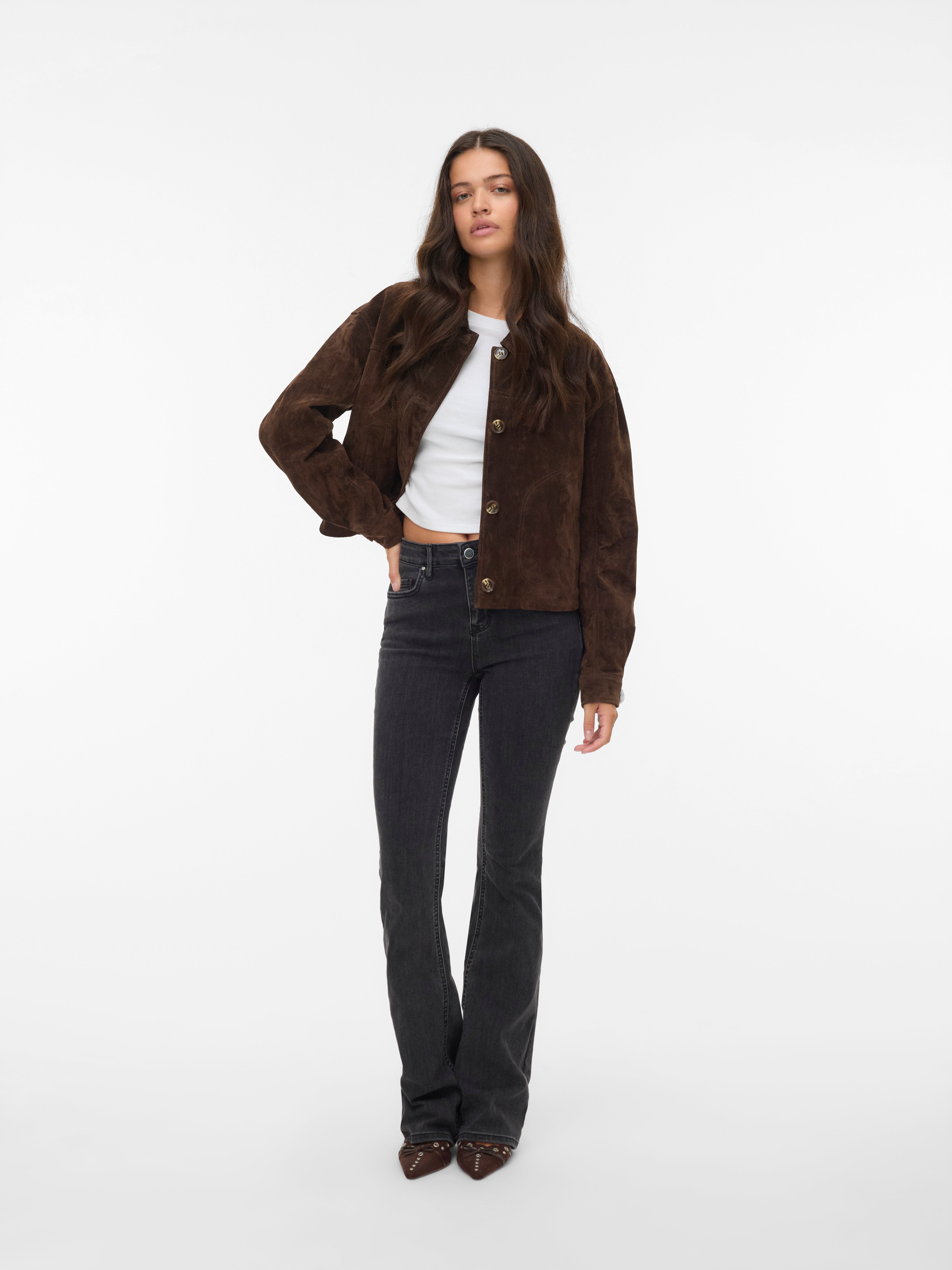 VERO MODA® VMROYCESTINE Suede Jacket