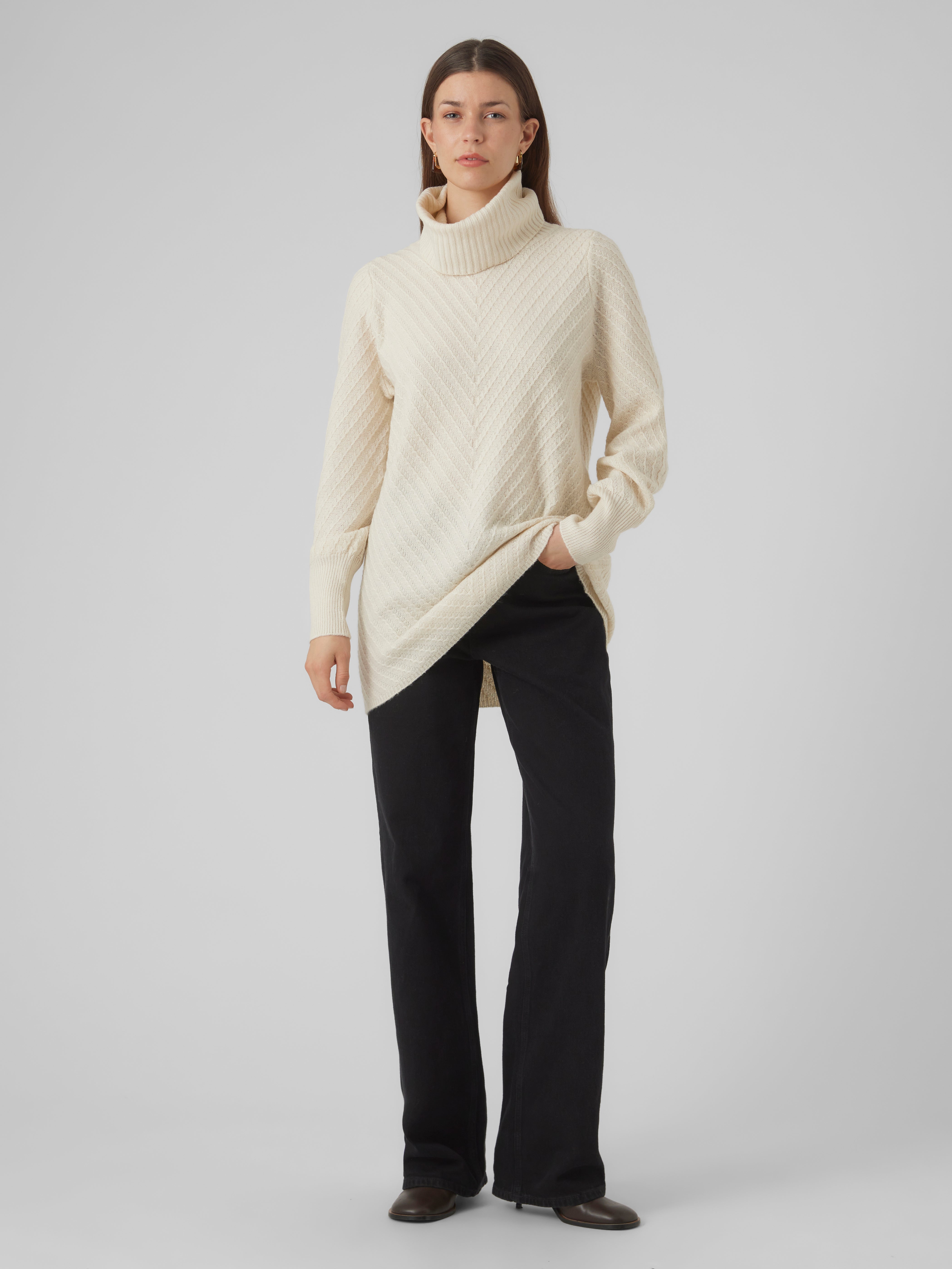 VERO MODA® VMANJASTINNA Knitted pullover
