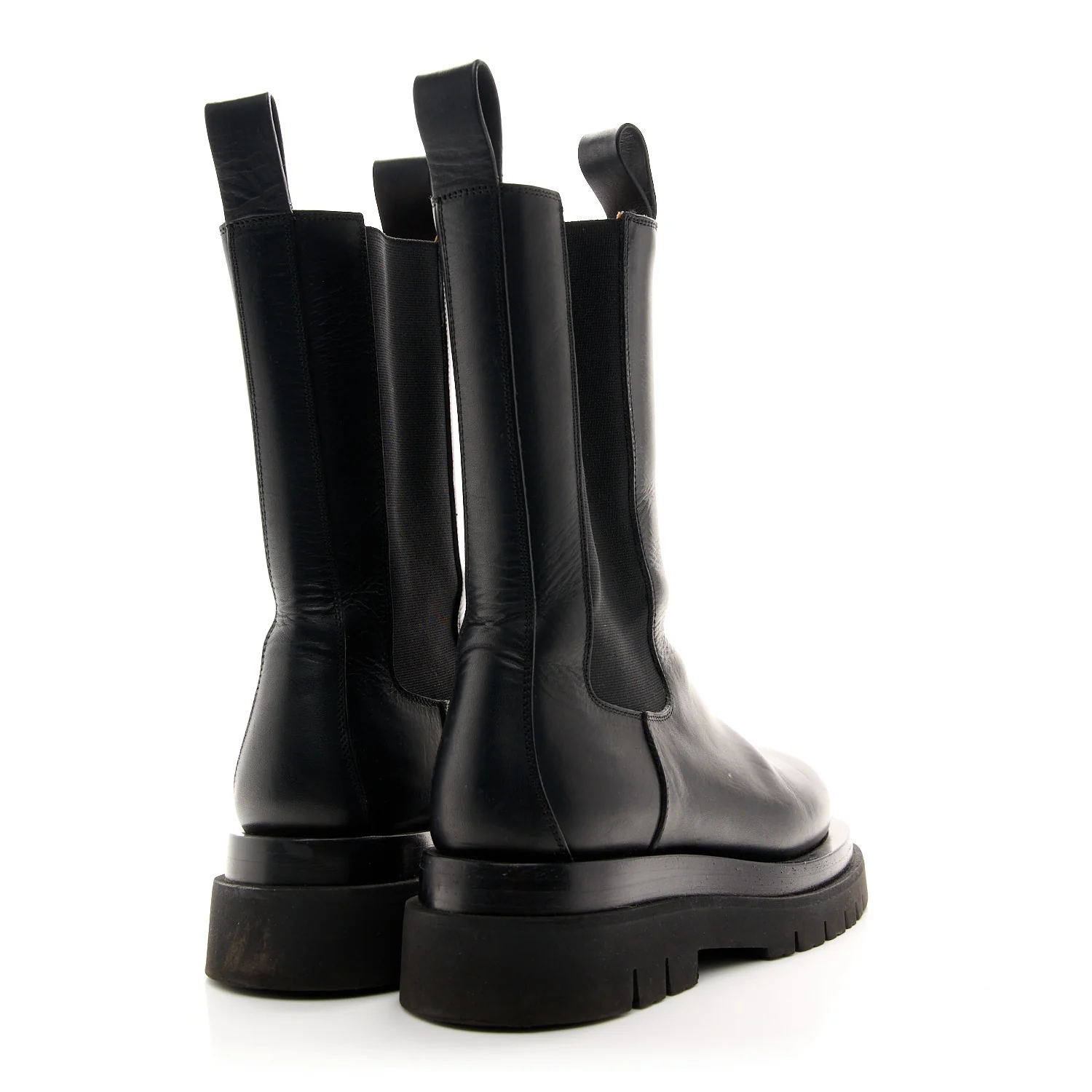 Calfskin The Lug Chelsea 55mm Boots 38 Black