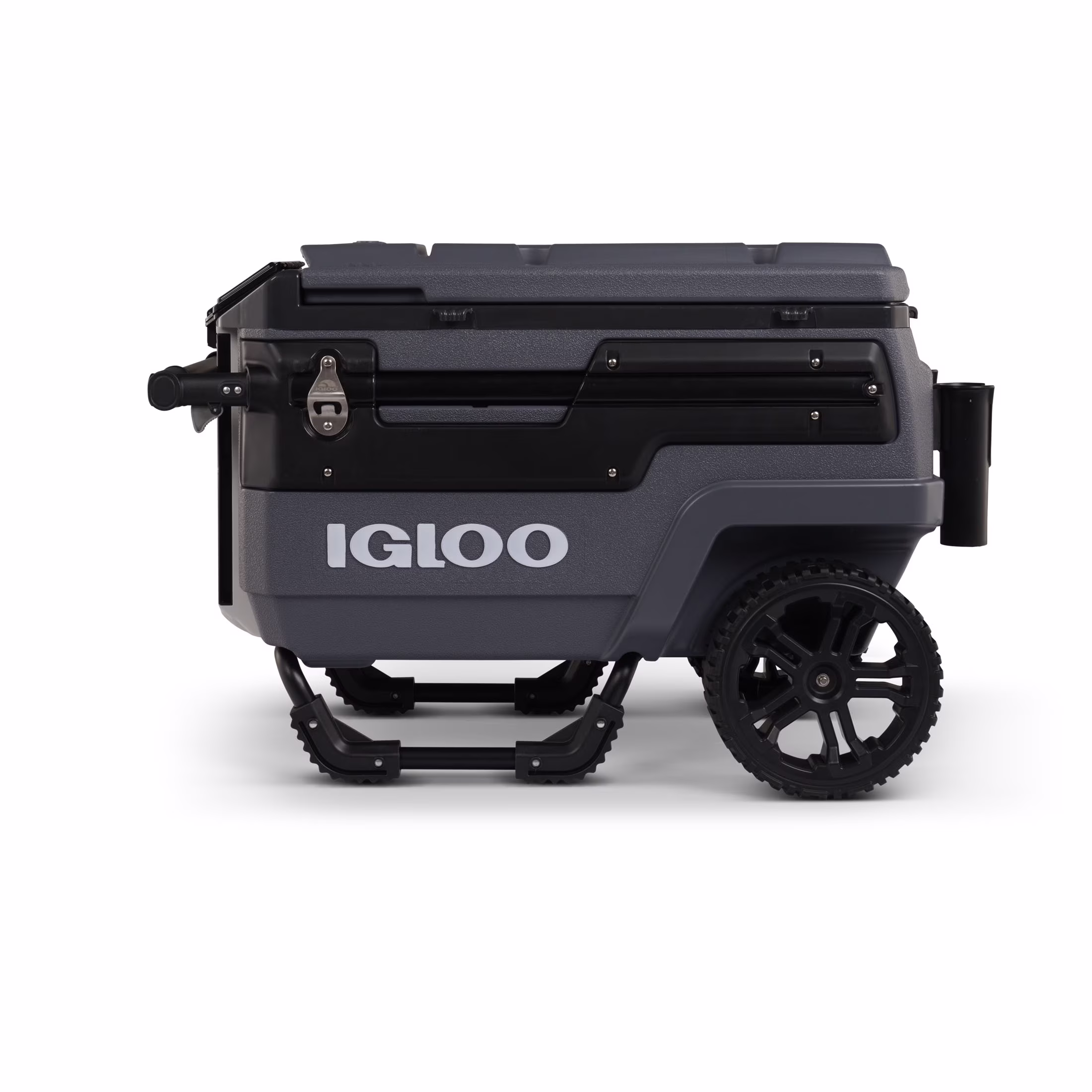 70 QT Trailmate Journey Rolling Cooler, Carbonite Gray(Gray)