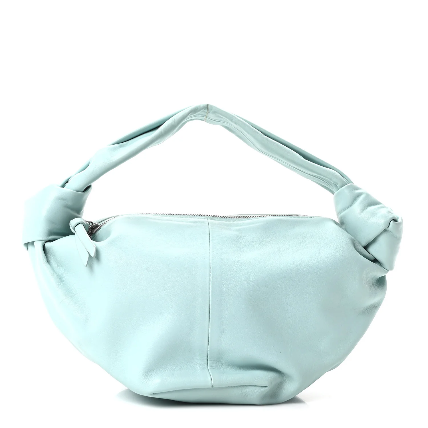 Calfskin Mini Double Knot Bag Spearmint