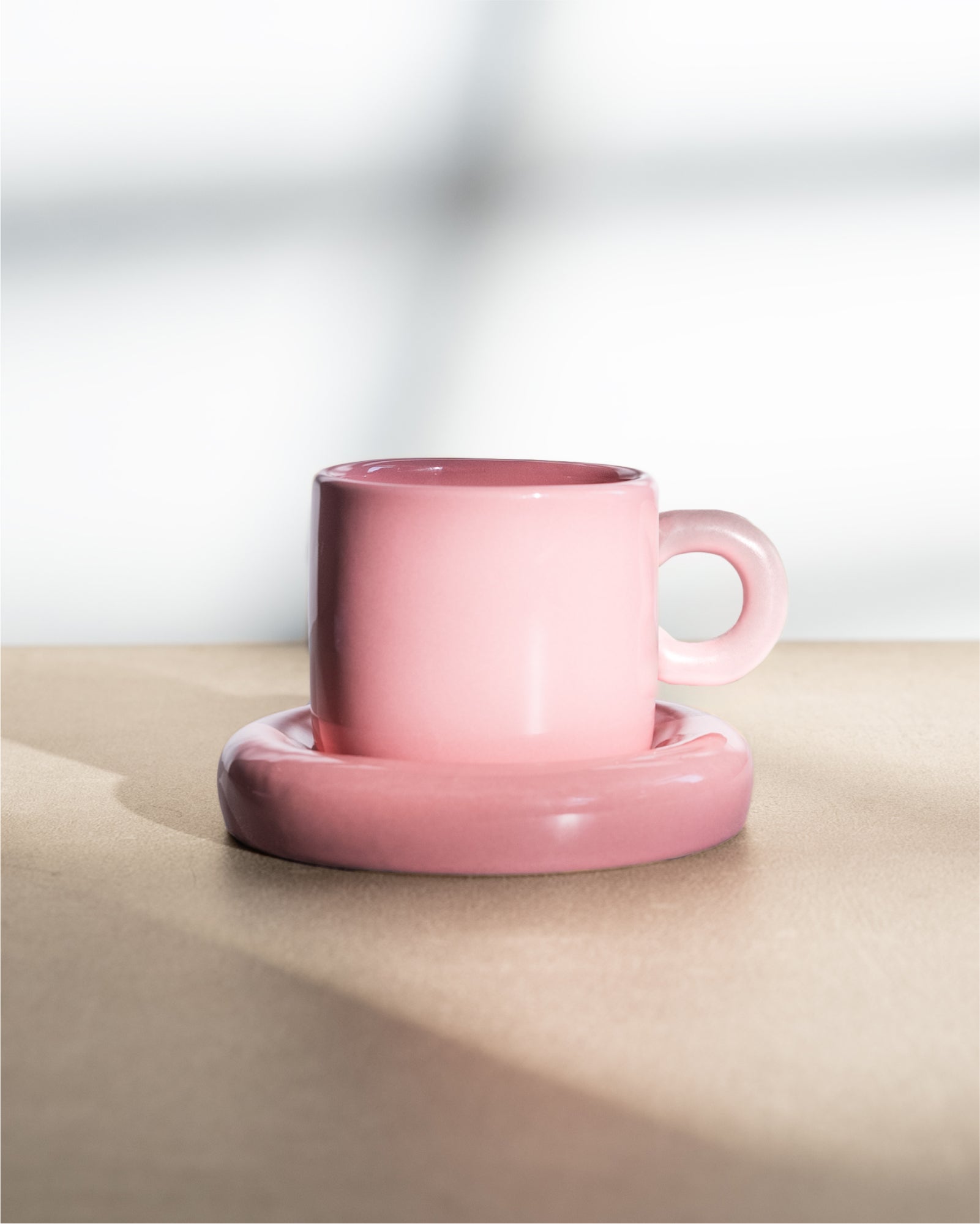 SEIA - MUG & SAUCER PINK