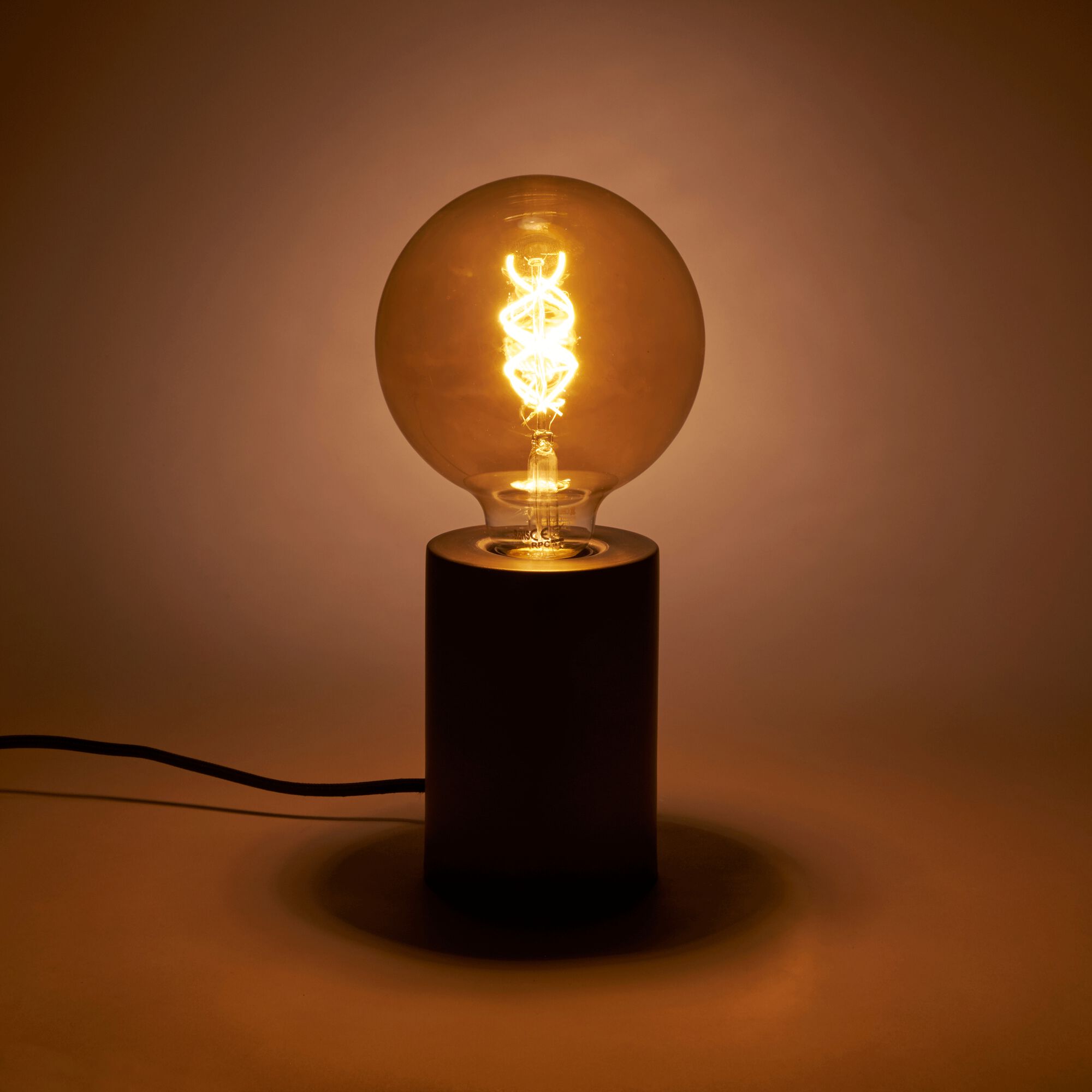 GLOBE - Ampoule décorative LED D12,5cm culot E27