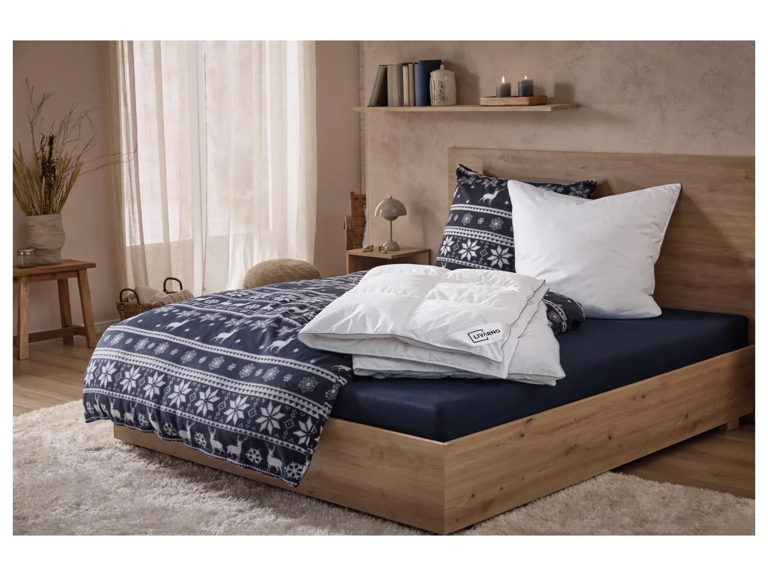 LIVARNO Couette en duvet Premium, 140 x 200 cm