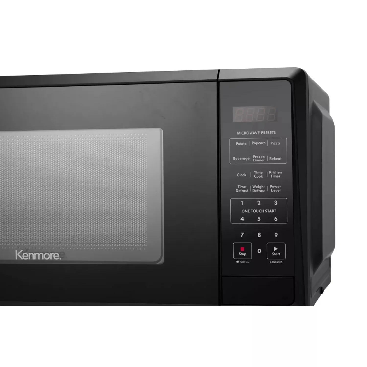 1.1 cu-ft Black Microwave Black - Image 3