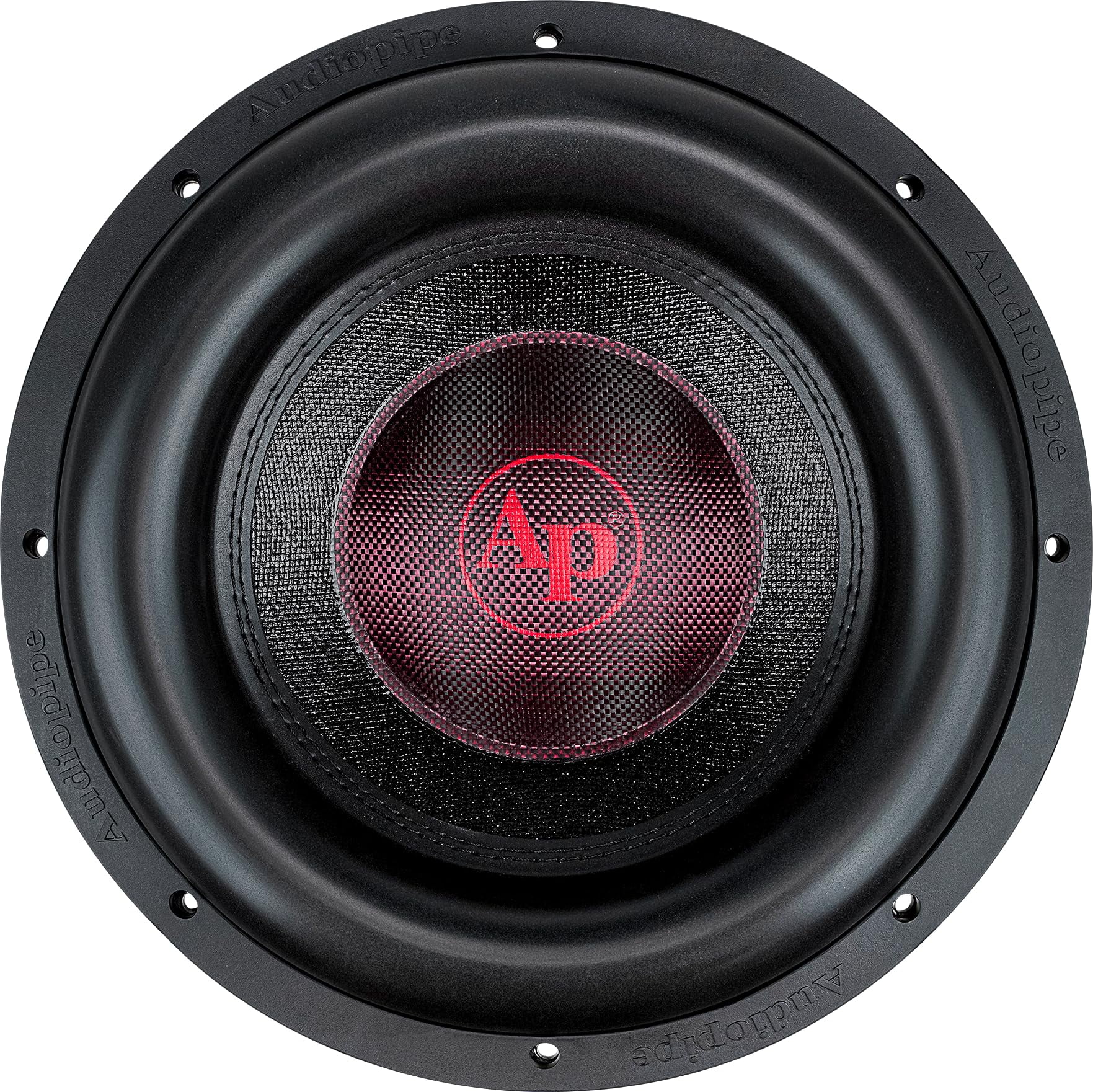 Audiopipe 1200W RMS Dual Car Subwoofer, Black, 12