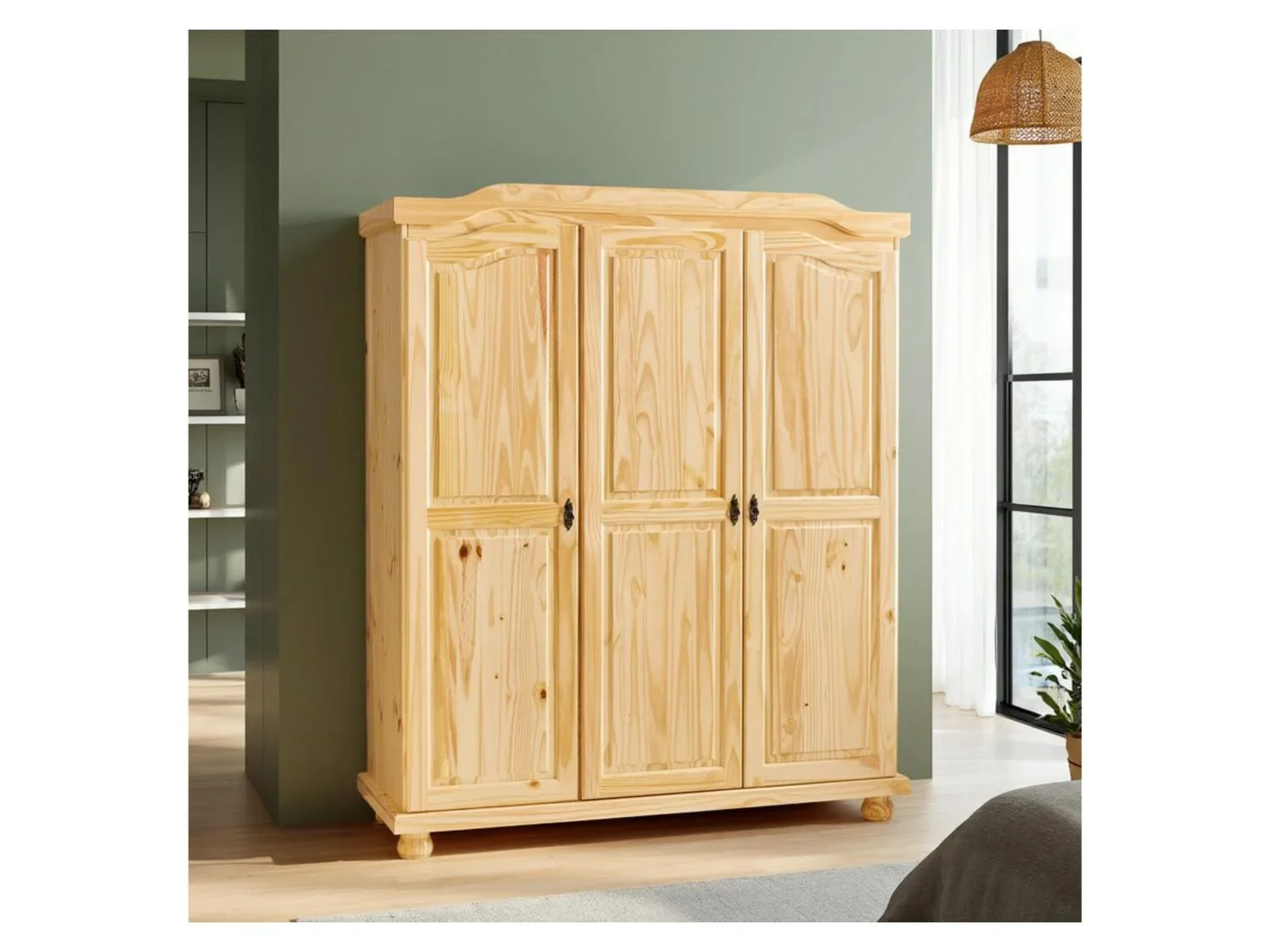 Inter Link Armoire en bois massif