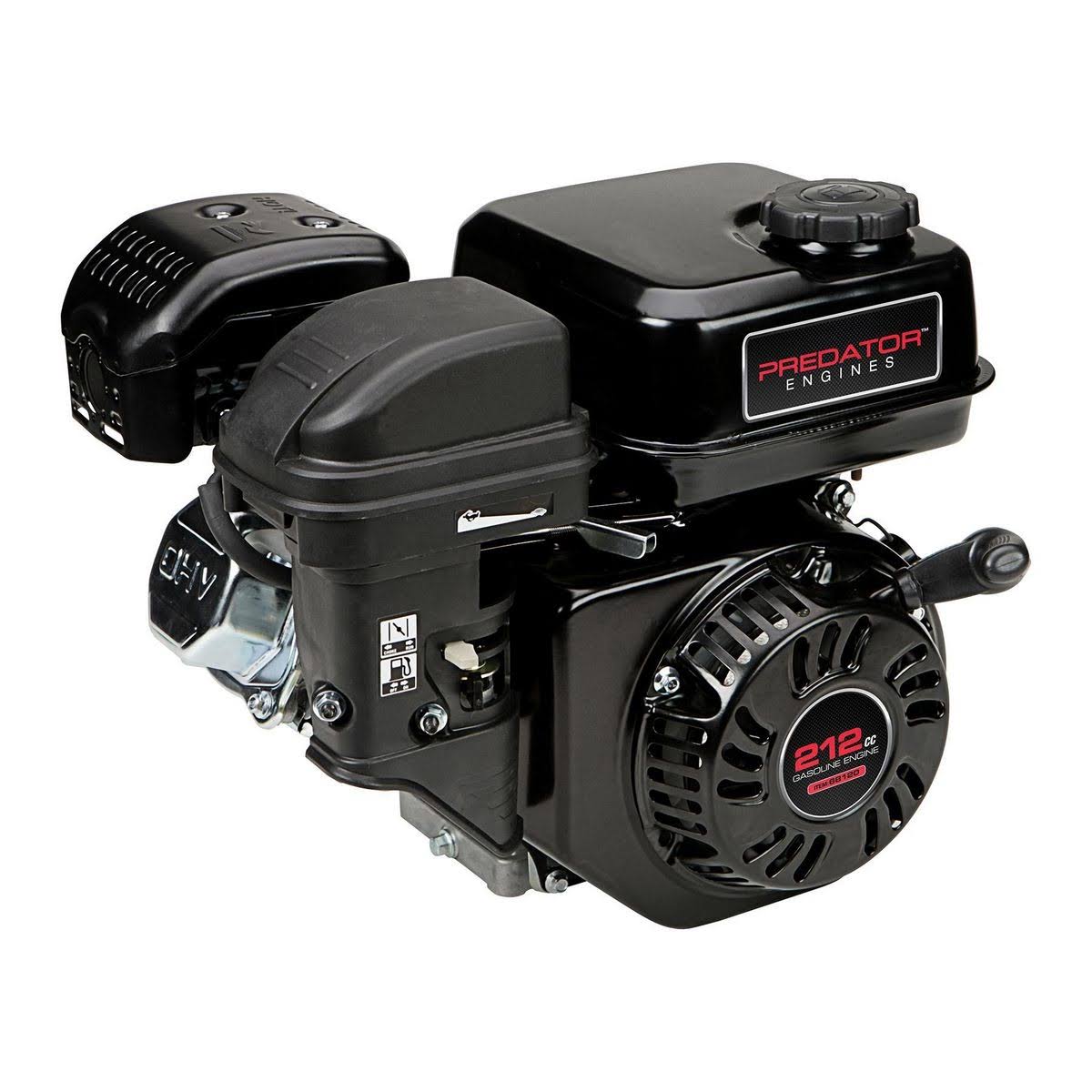 Predator 6.5 HP (212cc) OHV Horizontal Shaft GAS Engine. EPA-Instock