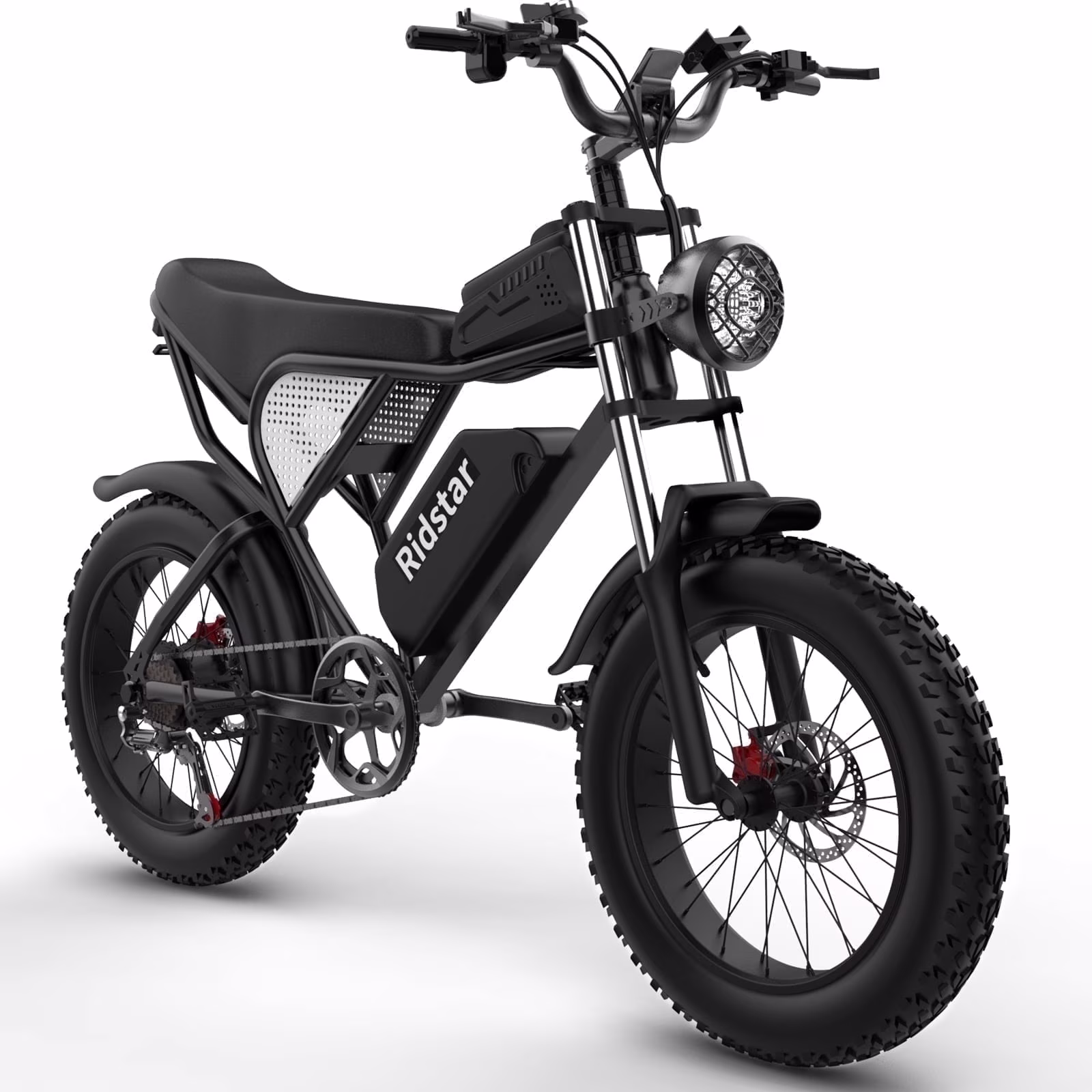 Electric Bike for Adults,Peak 1500W 30MPH,48V 15.6Ah Electric Bicycle,Full Suspension Mountain Bike UL2849(20inch-1000W-48V 15.6AH) - Image 3