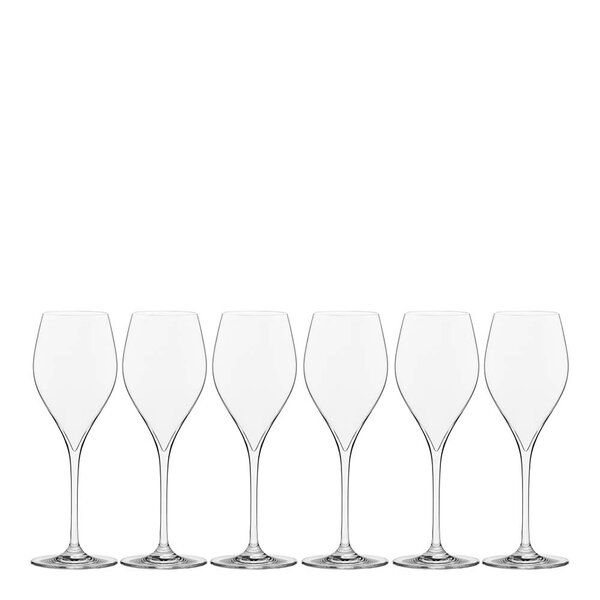 Sontell champagneglass universal 29 cl 6 stk klar