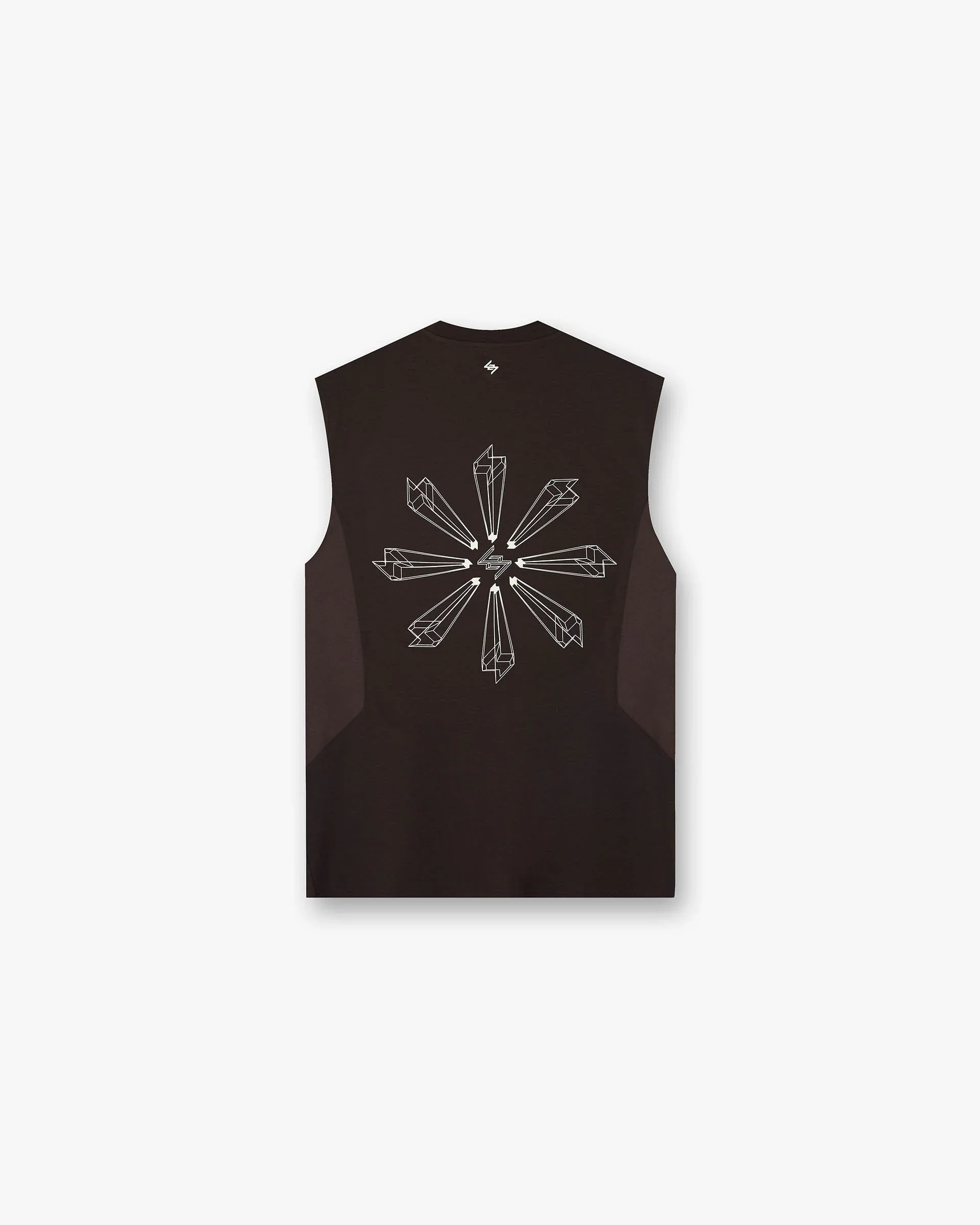 247 Uprising Oversized Tank - Chocolate