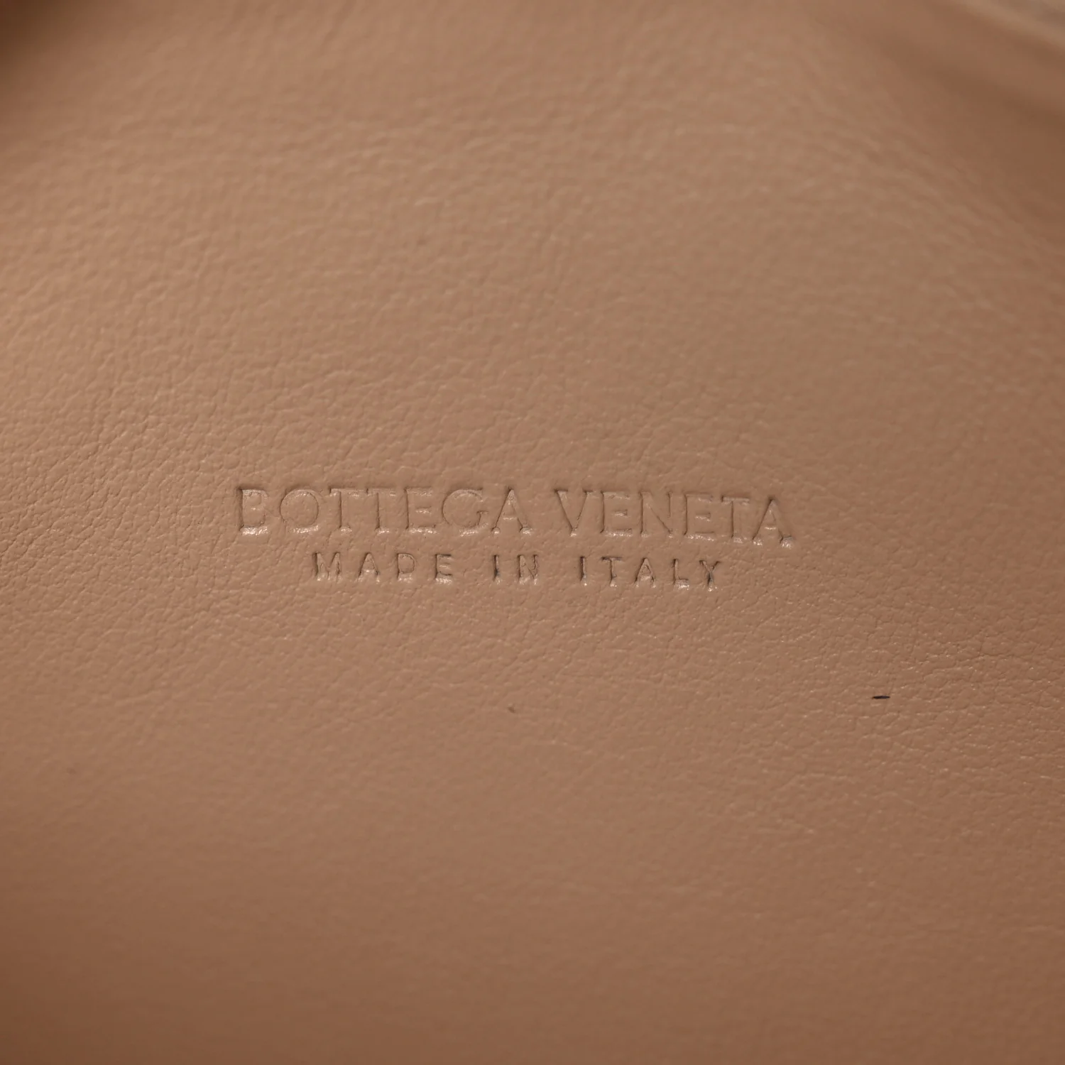Nappa Intrecciato Nodini Mini Crossbody Almond