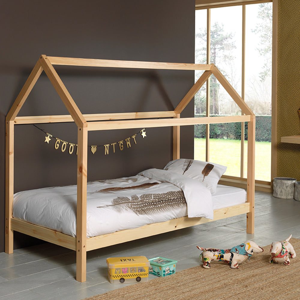 Vipack Dallas Huisbed 90 x 200 cm - Naturel
