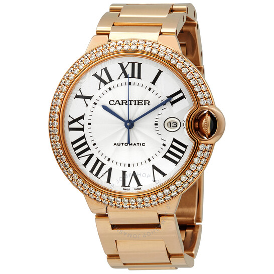 [Super Clone]BALLON BLEU Rose Gold Diamond 42mm