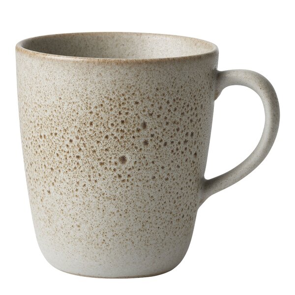 RAW krus med hank 35 cl sandy beige