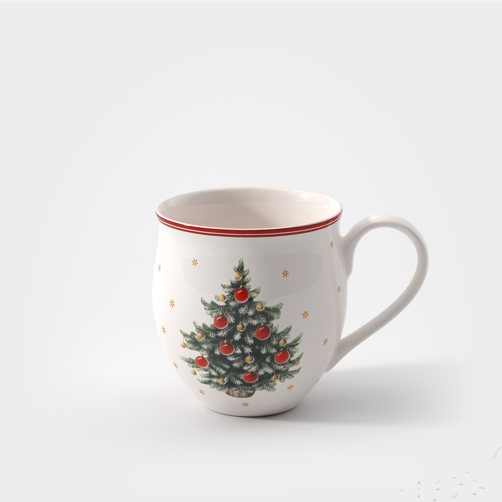 Toy's Delight Mug - Red, 13.2 oz, Premium Porcelain