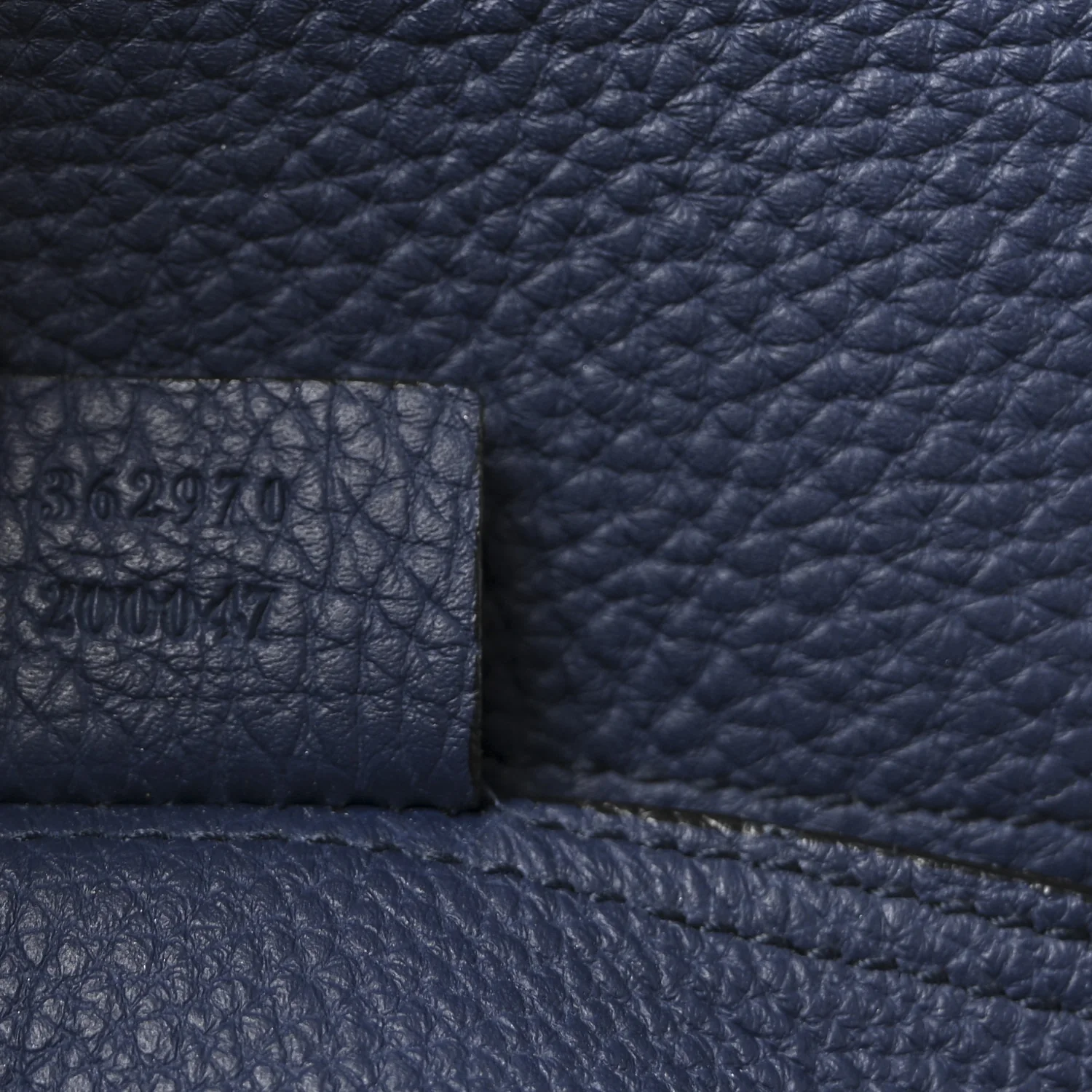 Soft Calfskin Medium Jackie Top Handle Bag Classic Blue Marine