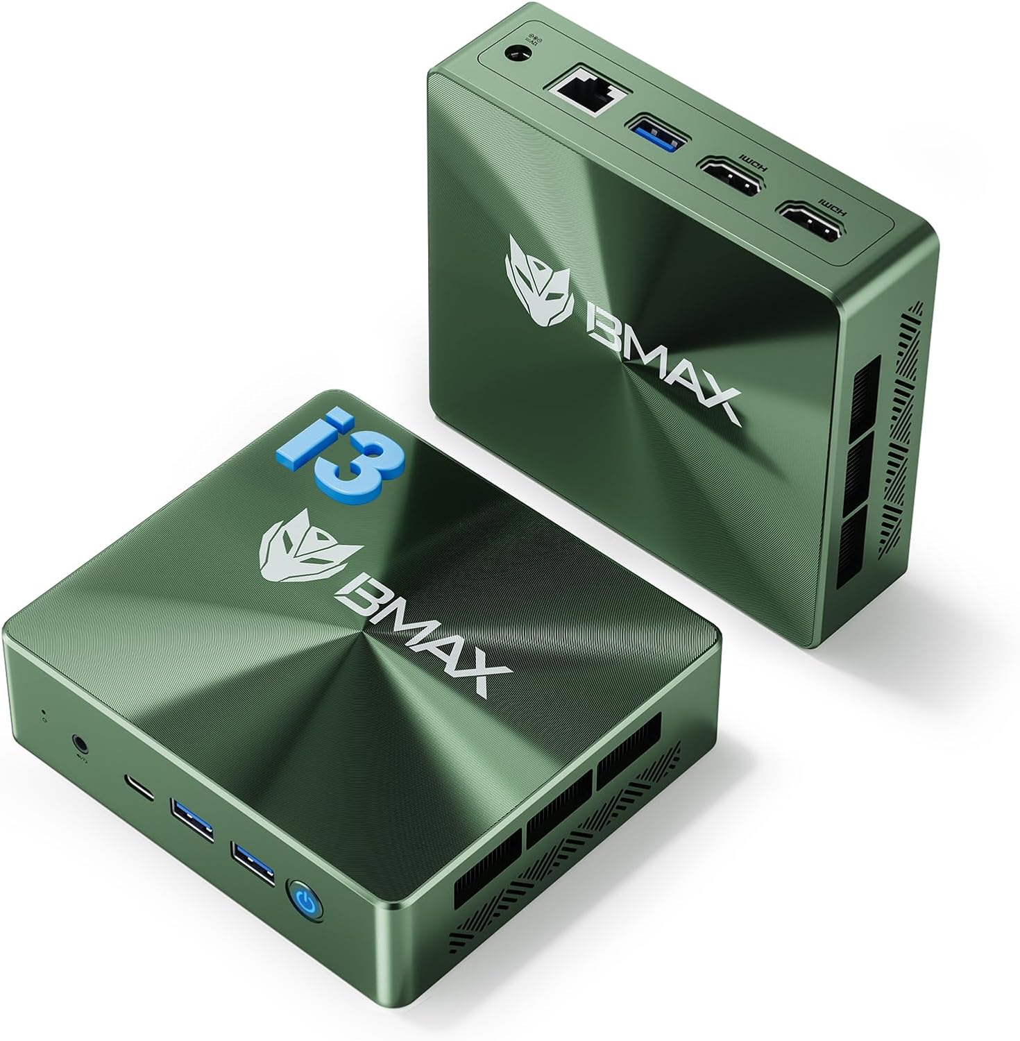 Bmax B6 Plus Mini PC Intel 10h Gen Core i3-1000NG4(Up to 3.2GHz) 12GB LPDDR4/512GB NVMe SSD  Mini Desktop Computers with Wi-Fi 5/4K Triple-Display/Type-C/HDMI 2.0/BT4.2 for Home/Pro Work/Students