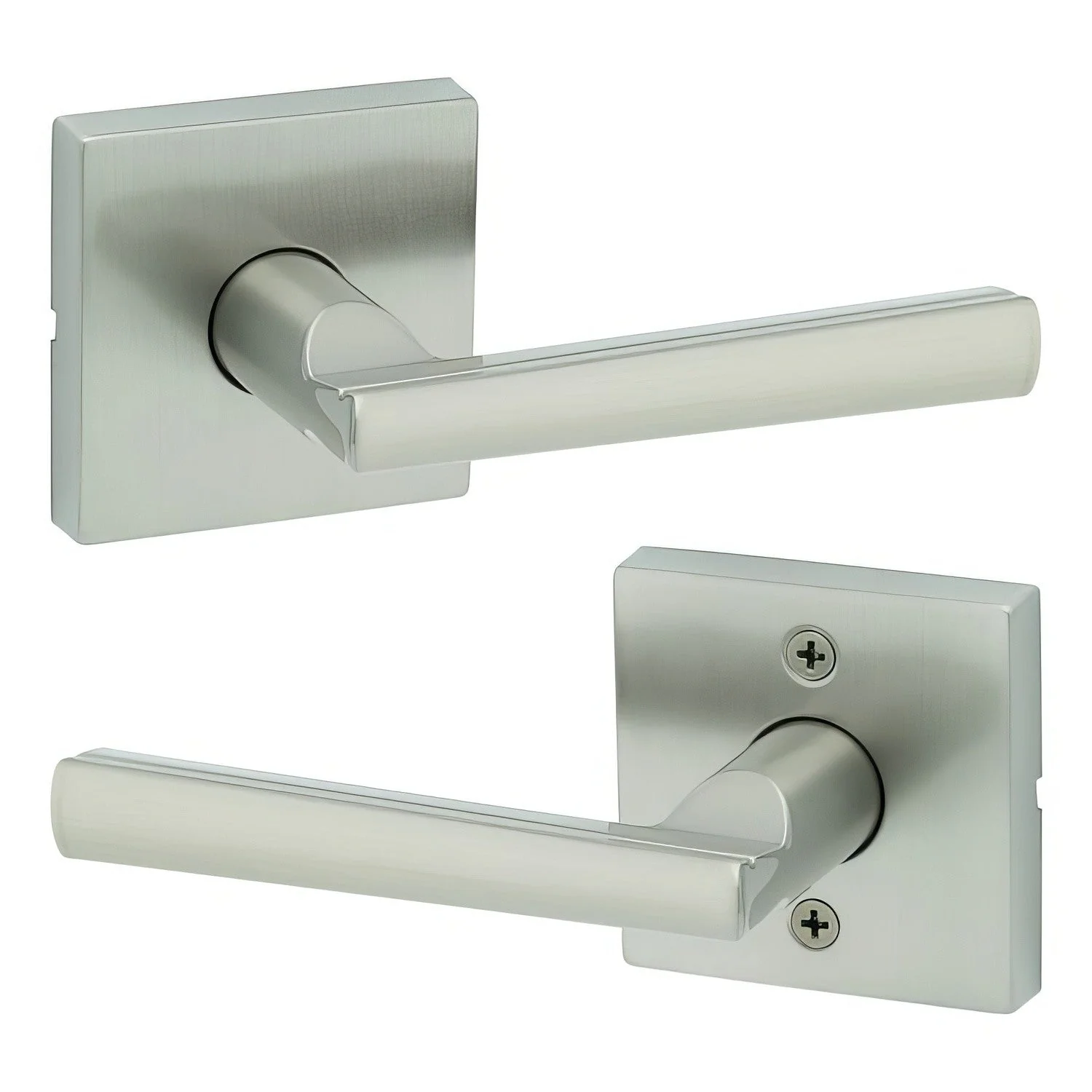 Kwikset 720MRLSQT Montreal Passage Door Lever with Square Rose - TA Screen Specialist, Inc.