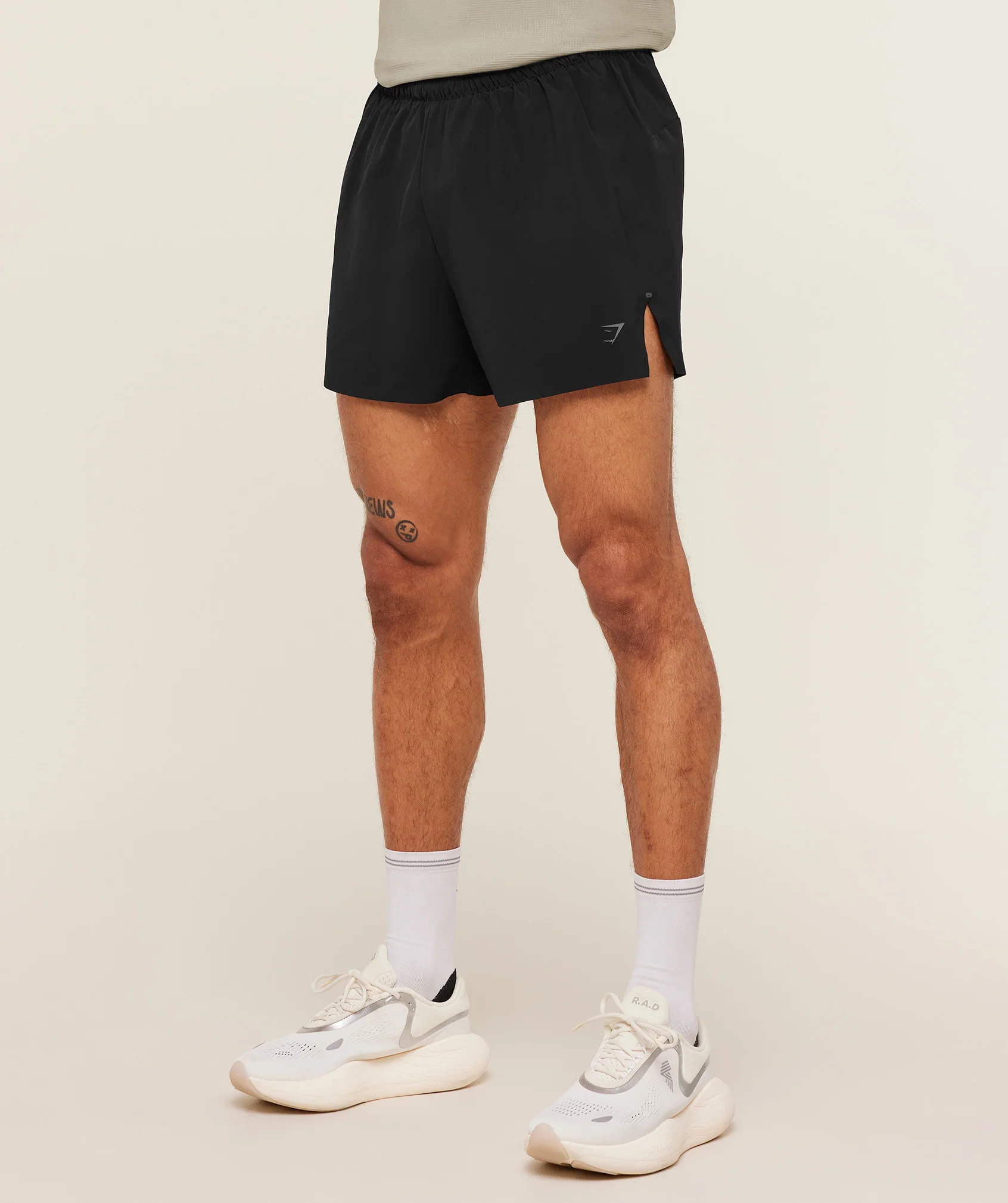 RUNNING ELITE 5" SHORT - Black