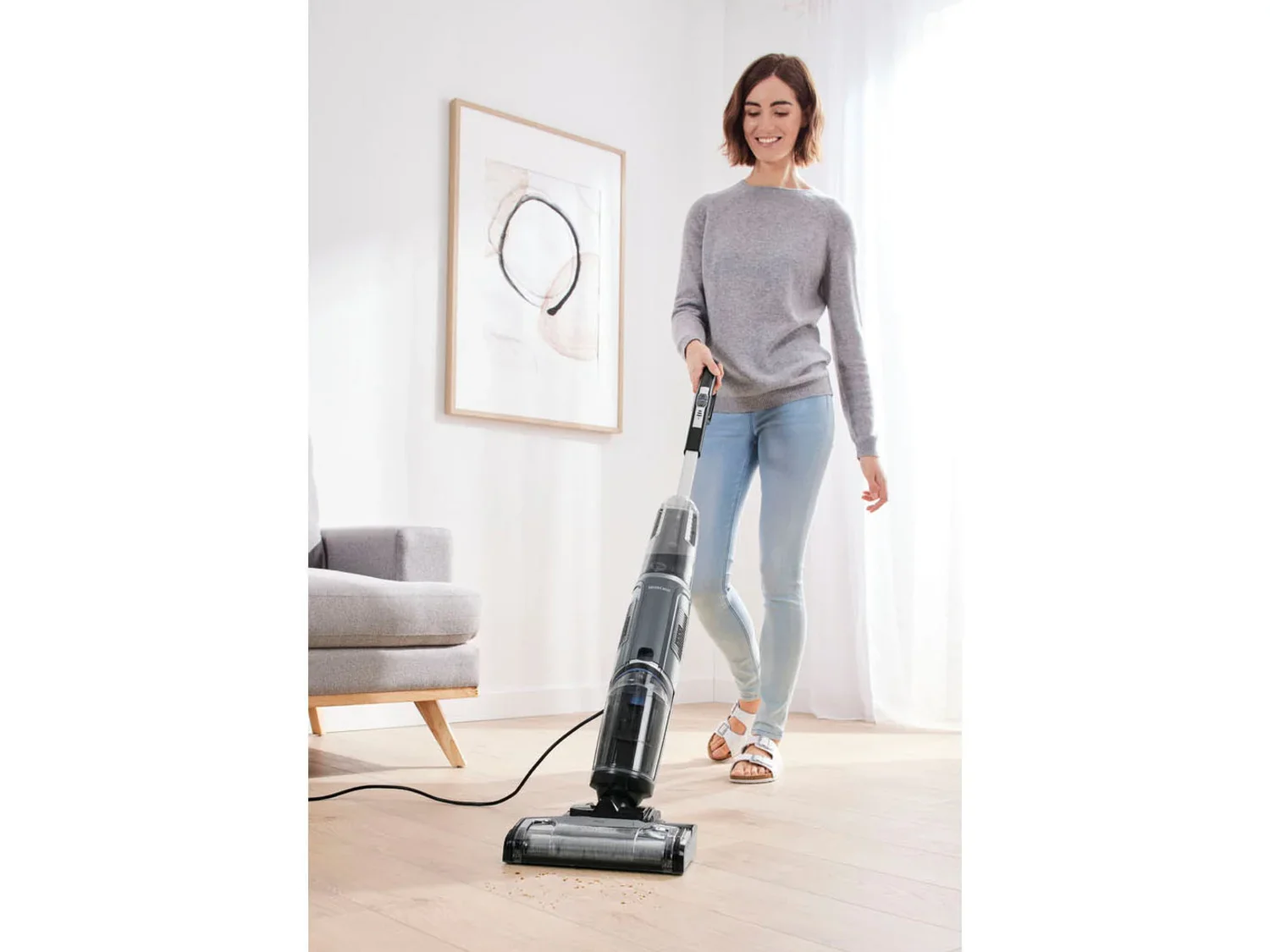 SILVERCREST Aspirateur balai 3-en-1 SHBR 560 B1
