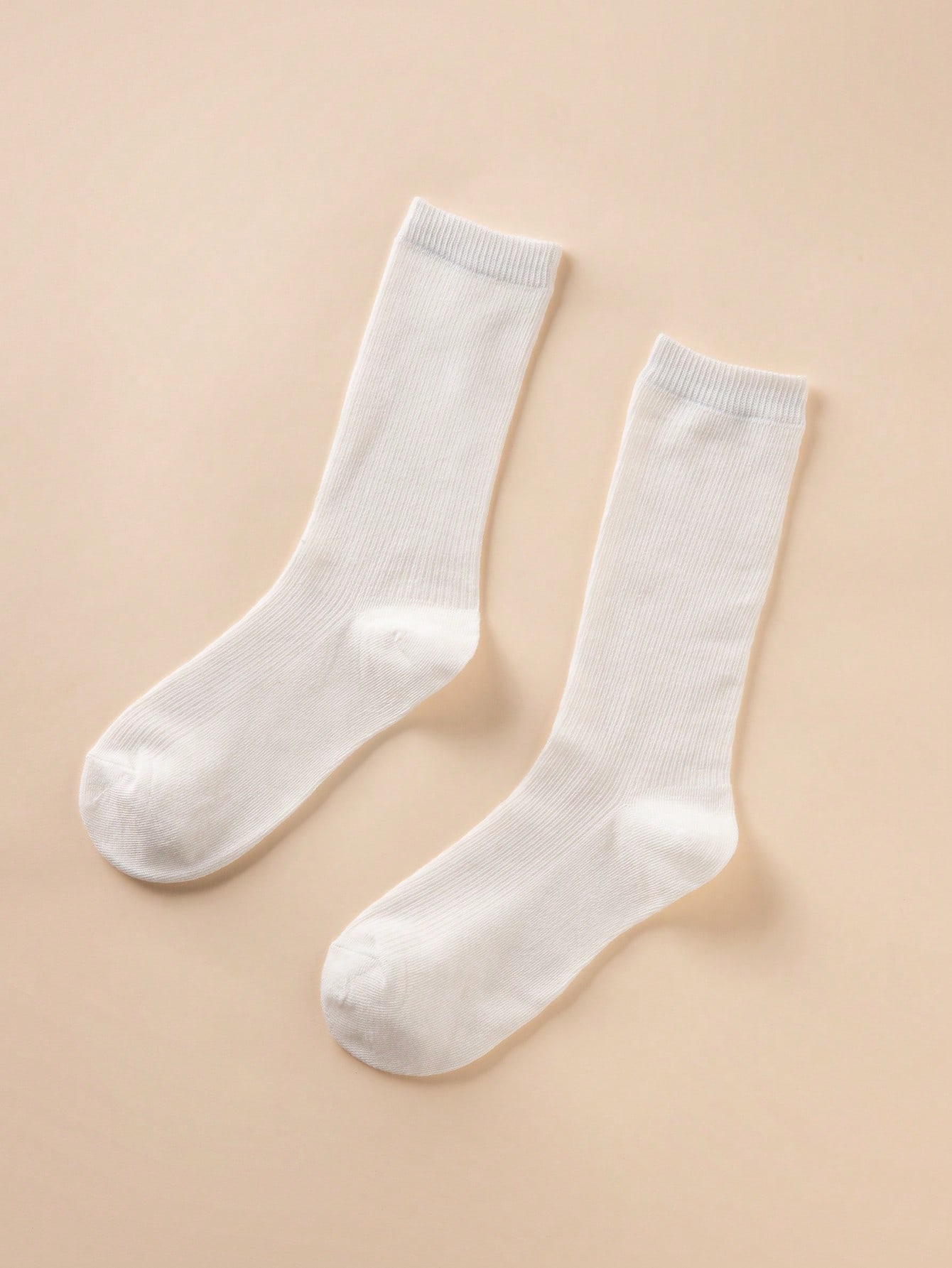 Chaussettes montantes unies