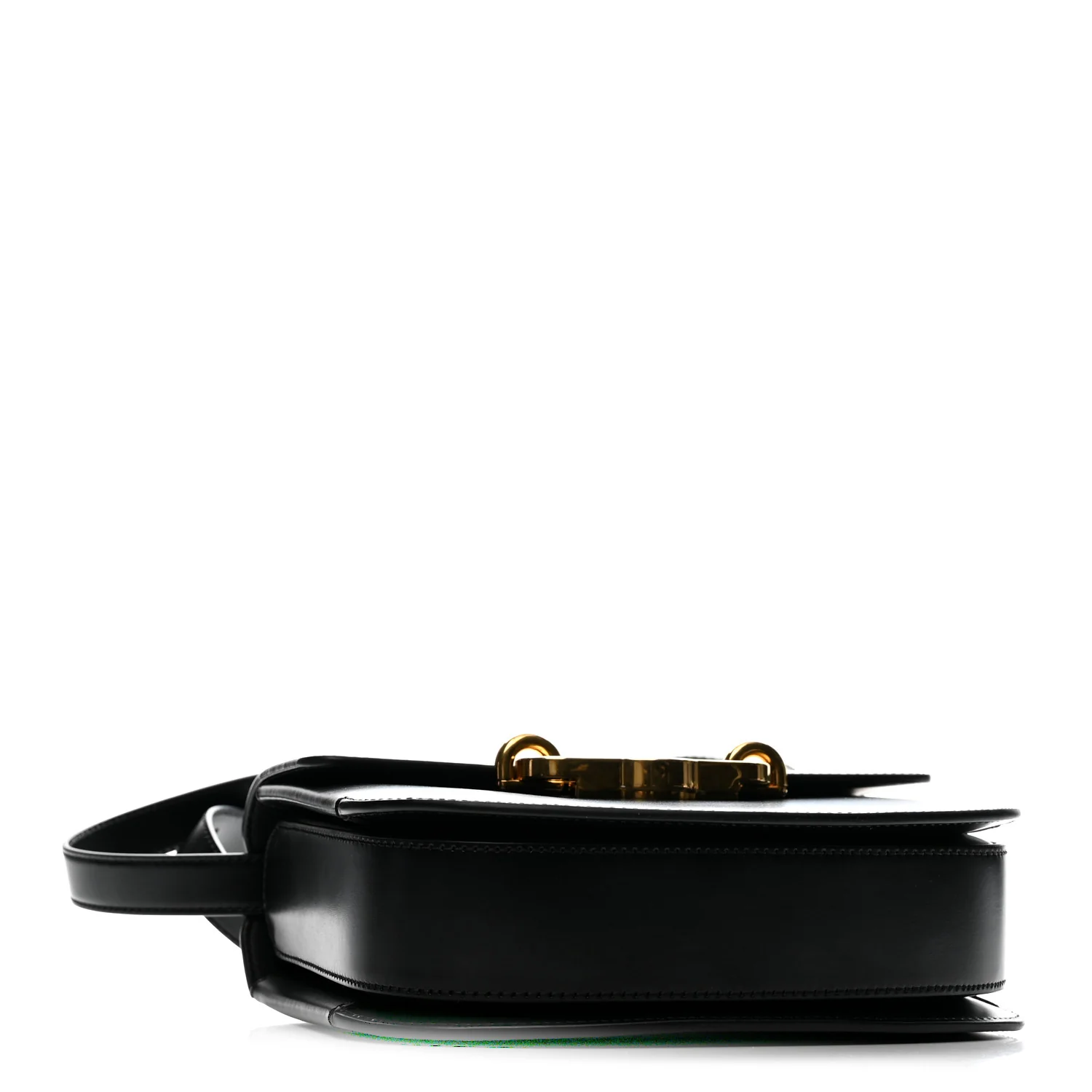 Super Lux Calfskin Small Pimlico Satchel Black