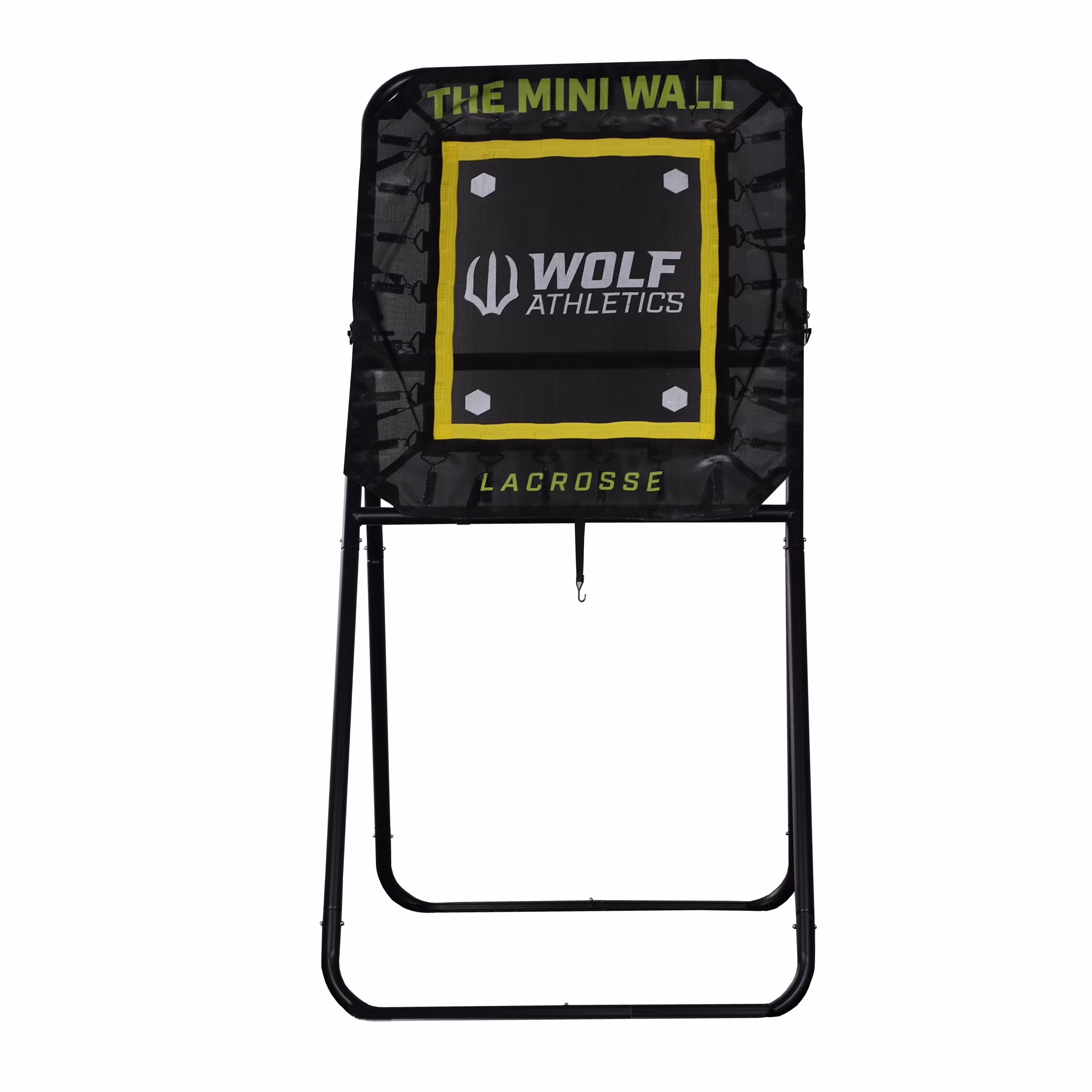Wolf Brand Mini Rebounder 36x36 - Heavy - Duty, Durable Wall Bounceback with Steel Springs and Adjustable Angle