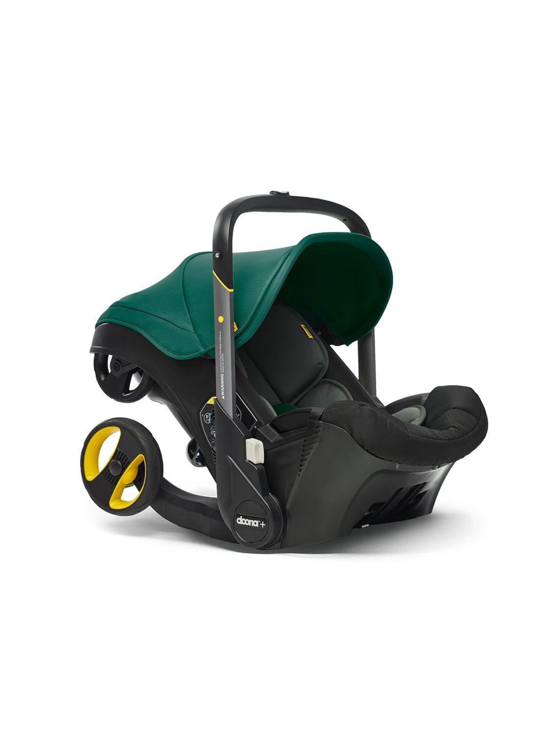 Poussette avec siège auto pour bébé et base LATCH – Édition Minuit | Transformation voiture en poussette en quelques secondes, homologuée pour le transport aérien, sac de rangement inclus
