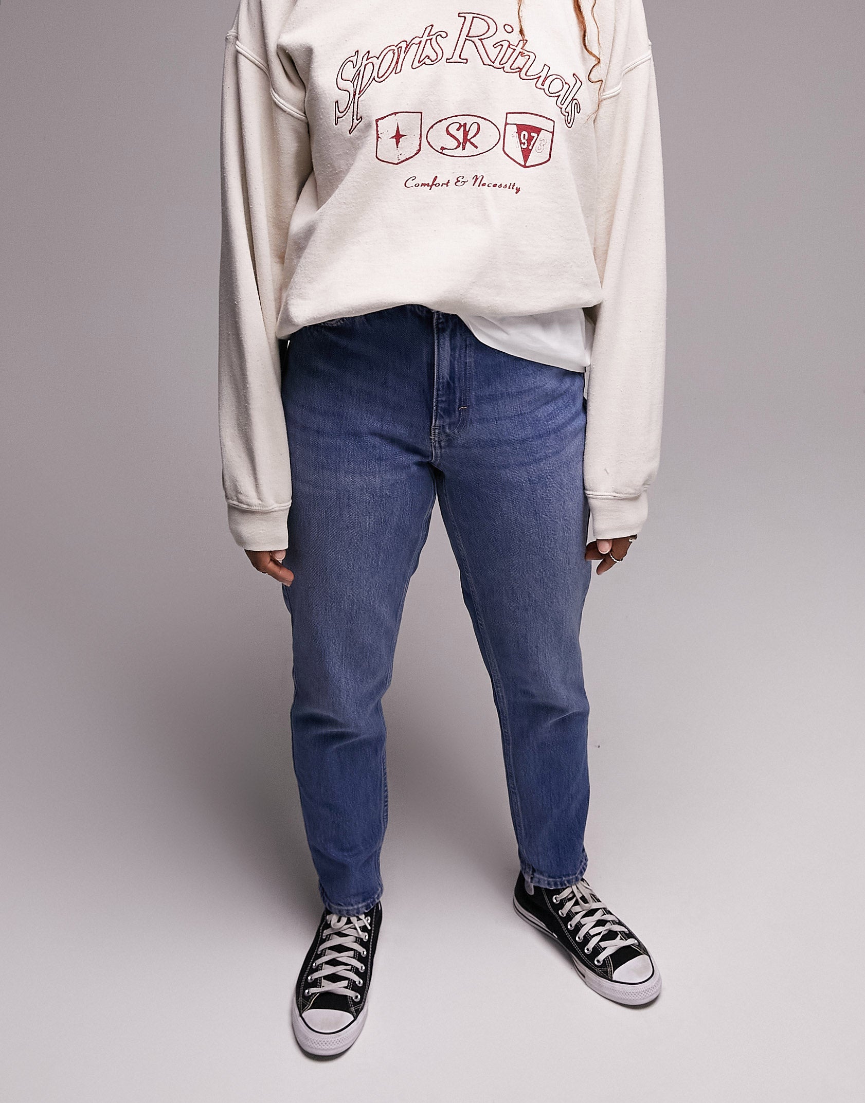 VERO MODA® TOPSHOP High waist Mom Fit Jeans