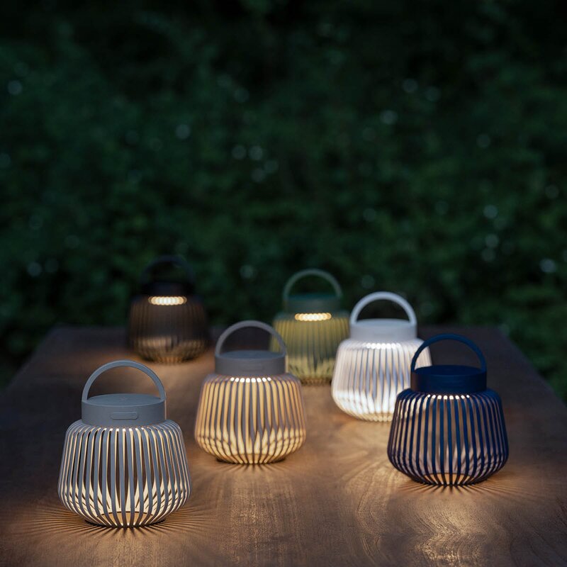 Lito LED lykt XS 13,5 cm 12 cm sand