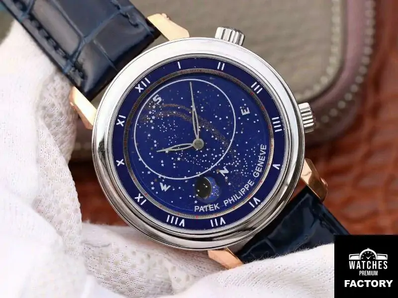 Patek Philippe Grand Complications Sky Moon Celestial Rose Gold 5102PR-001 TW Factory Blue Dial