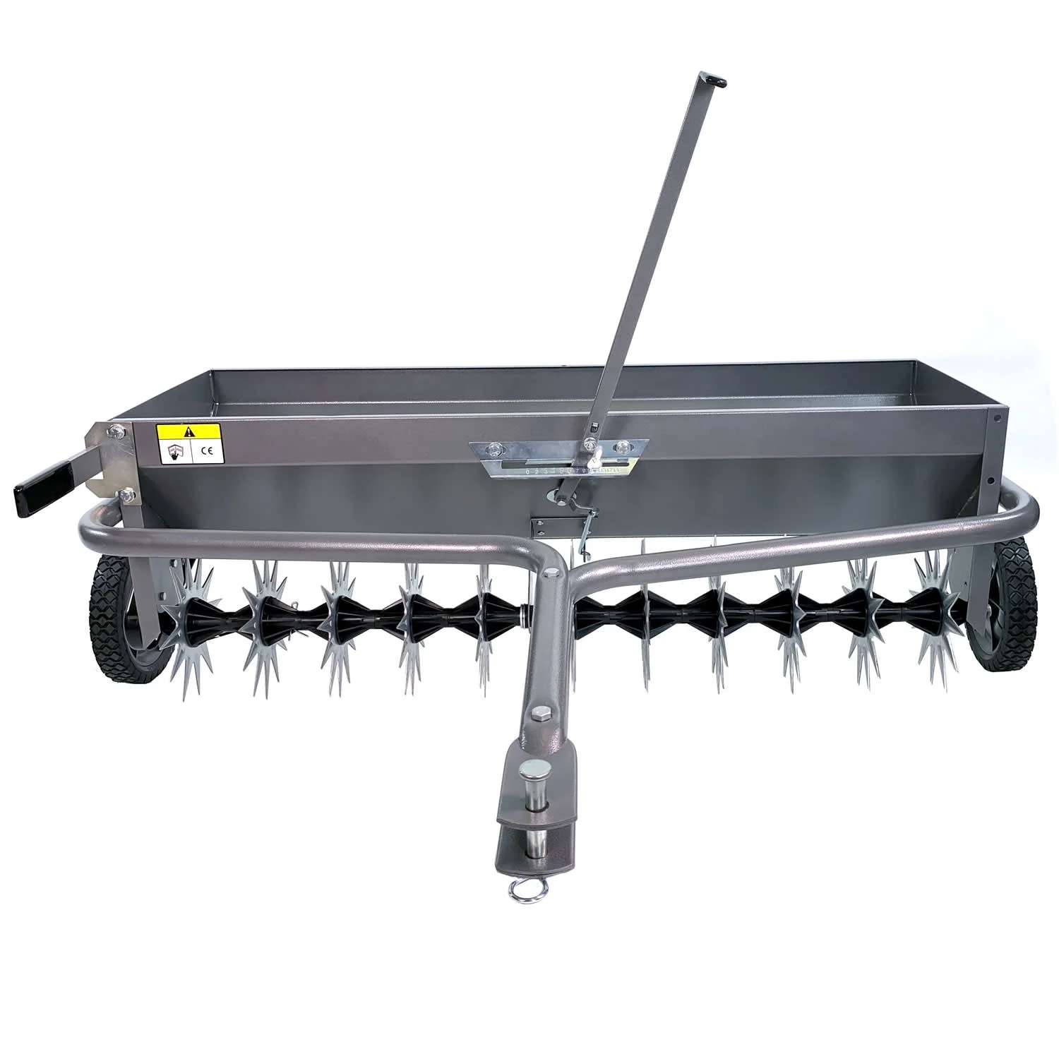 40" Combination Aerator Spreader in Hammered Gunmetal | AS2-40BH-S - Image 5