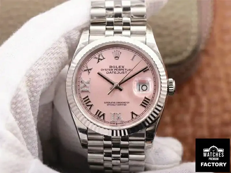 Rolex Datejust M126234-0031 EW Factory Pink Dial